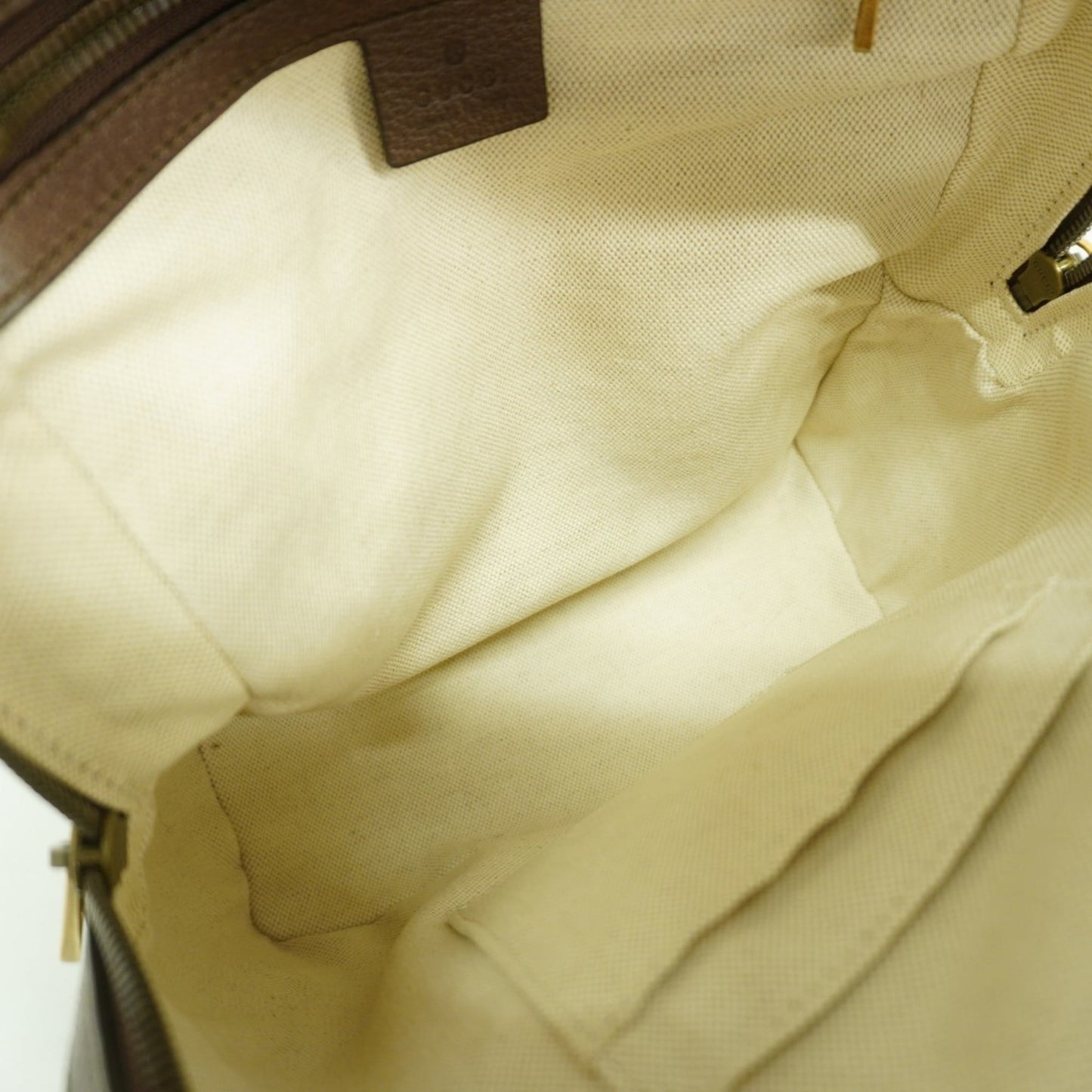 Gucci Brown Pvc Leather Backpack