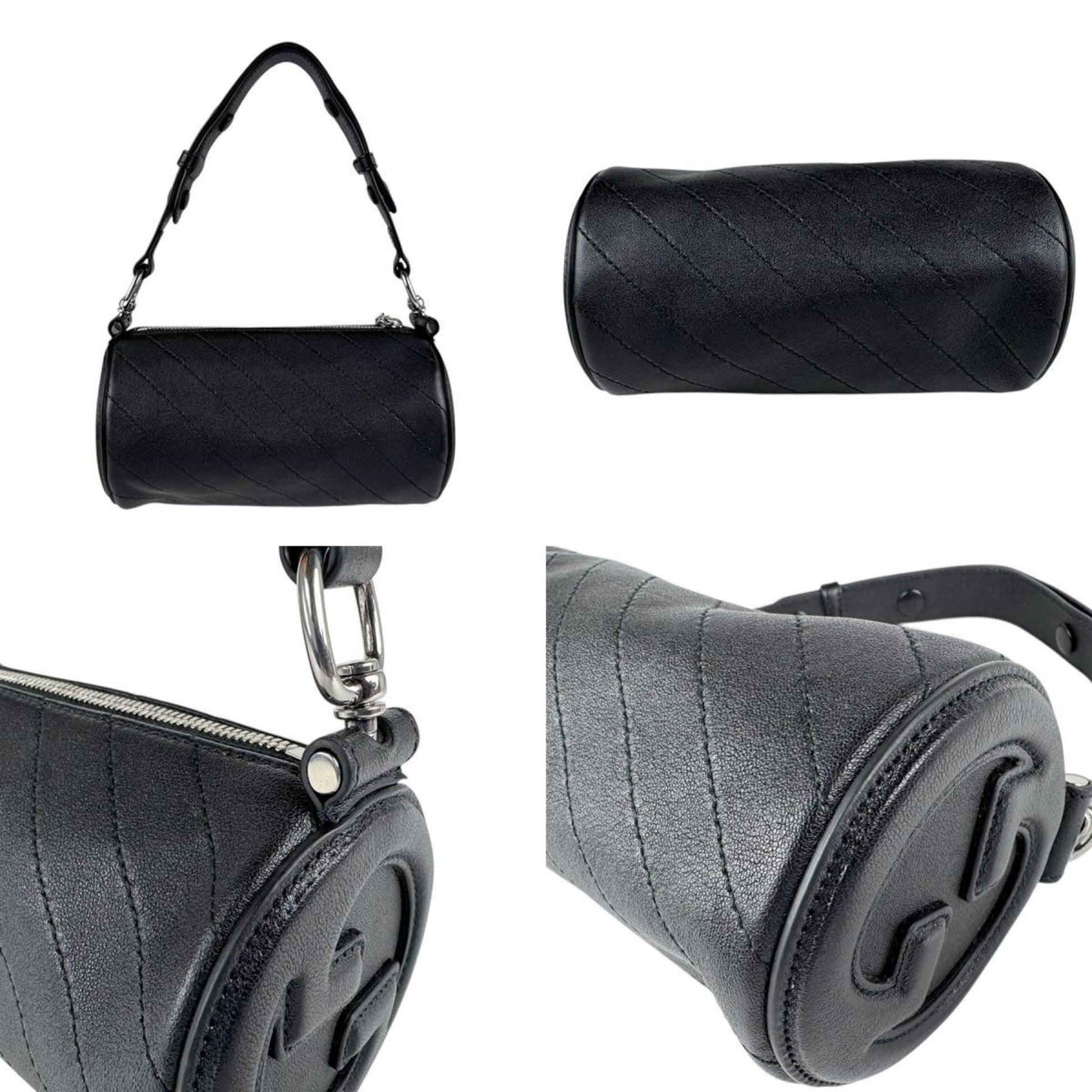 Gucci Black Leather Handbag