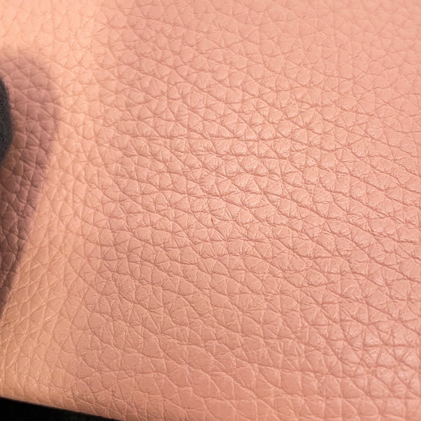 Gucci Brown Pink Leather Clutch Bag