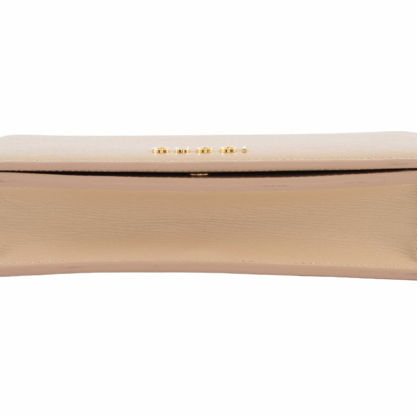 Gucci Pale Orange Leather Shoulder Bag