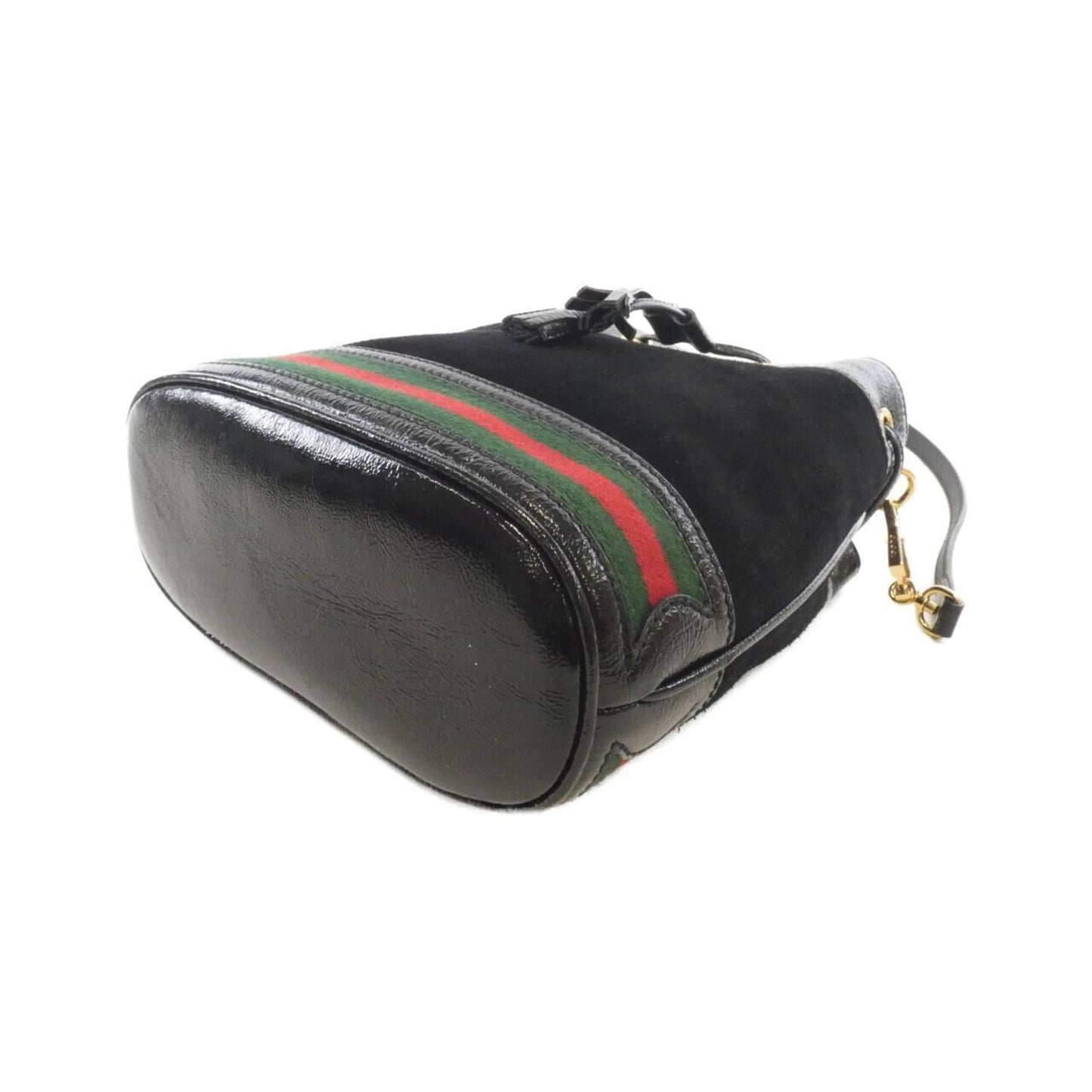 Gucci Black Suede Handbag