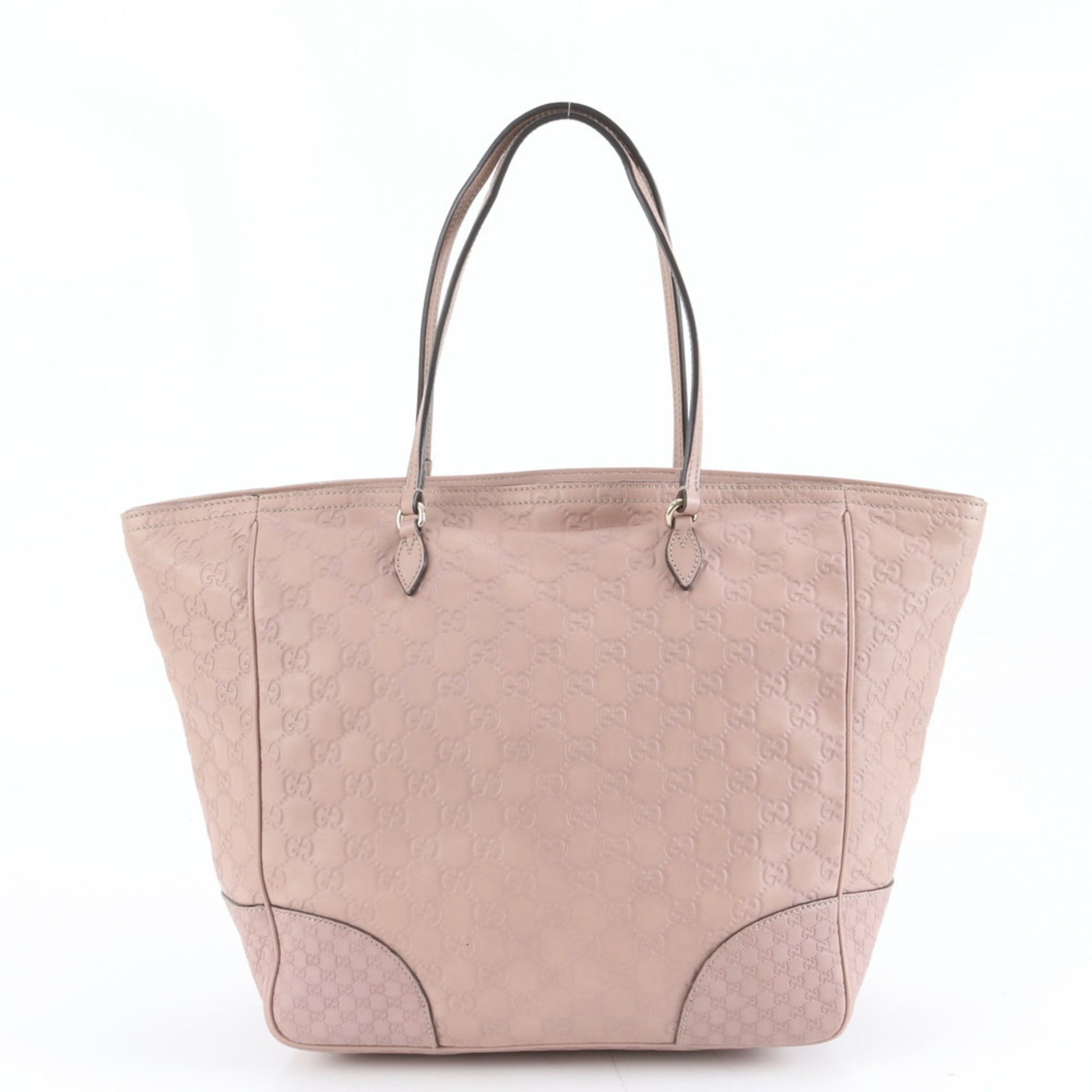 Gucci Pink Leather Tote Bag