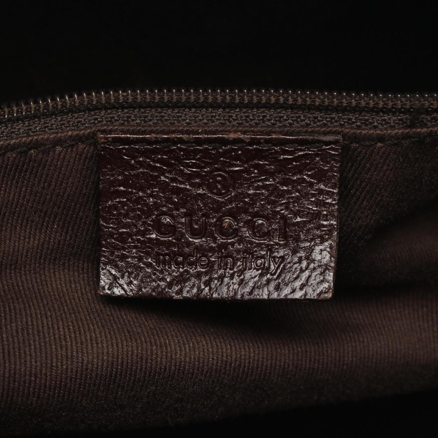 Gucci Beige Brown Gg Canvas Leather Handbag