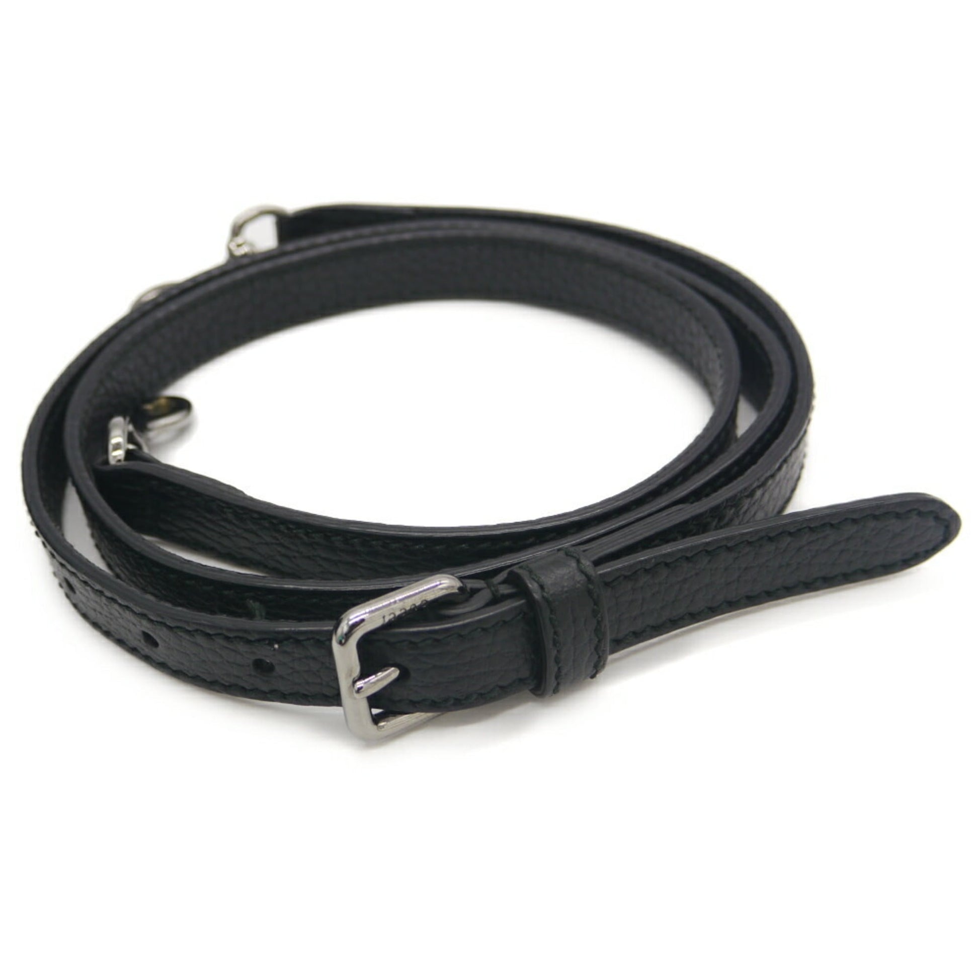 Gucci Black Nylon Leather Handbag Shoulder Bag