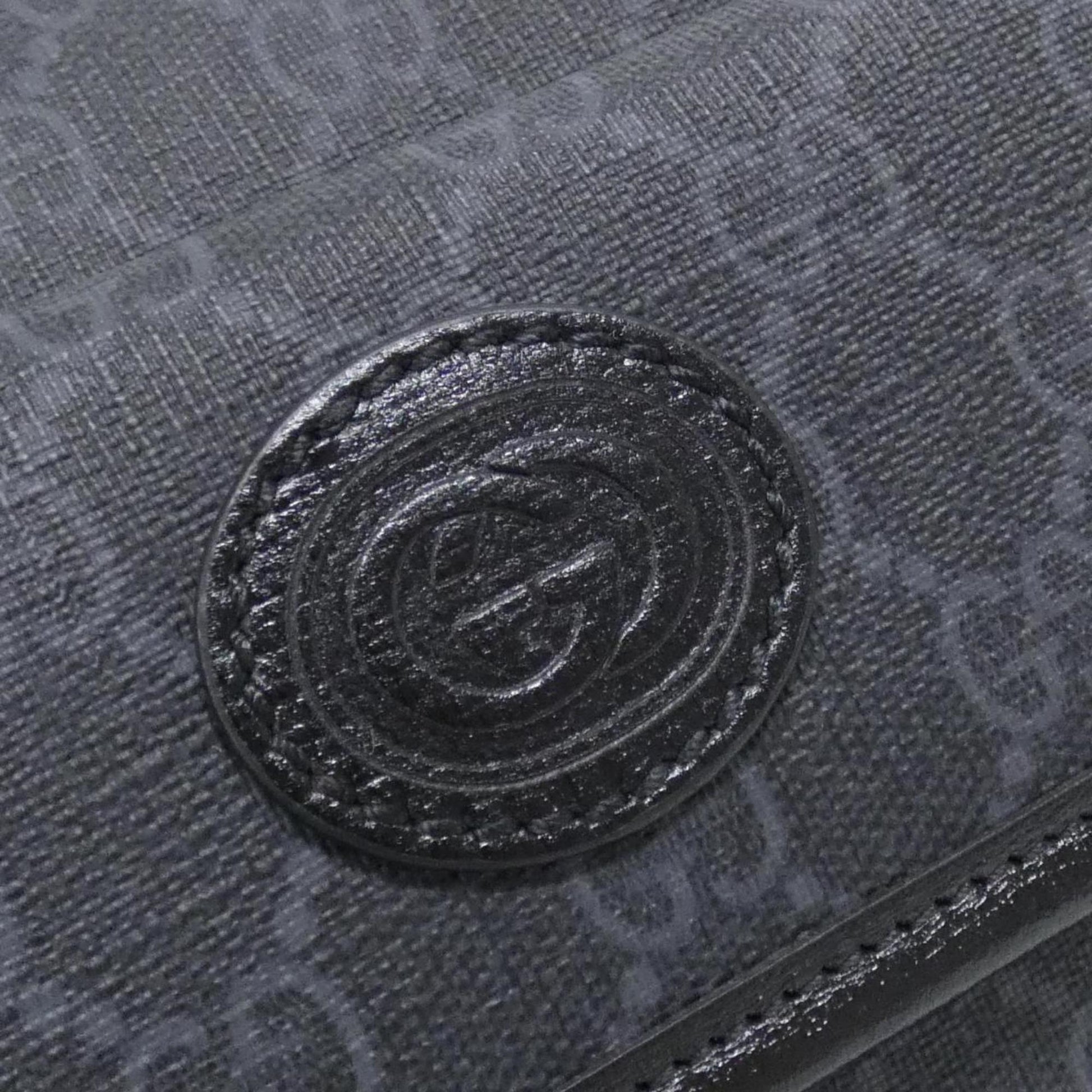 Gucci Black Gg Supreme Canvas Shoulder Bag