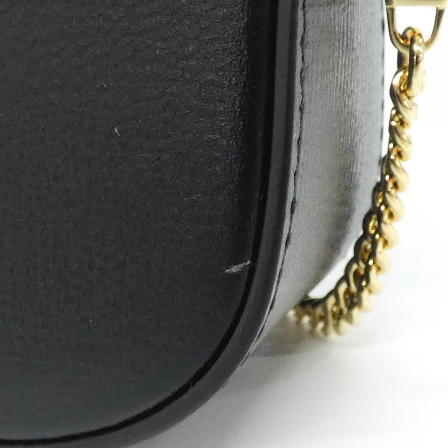Gucci Black Leather Shoulder Bag