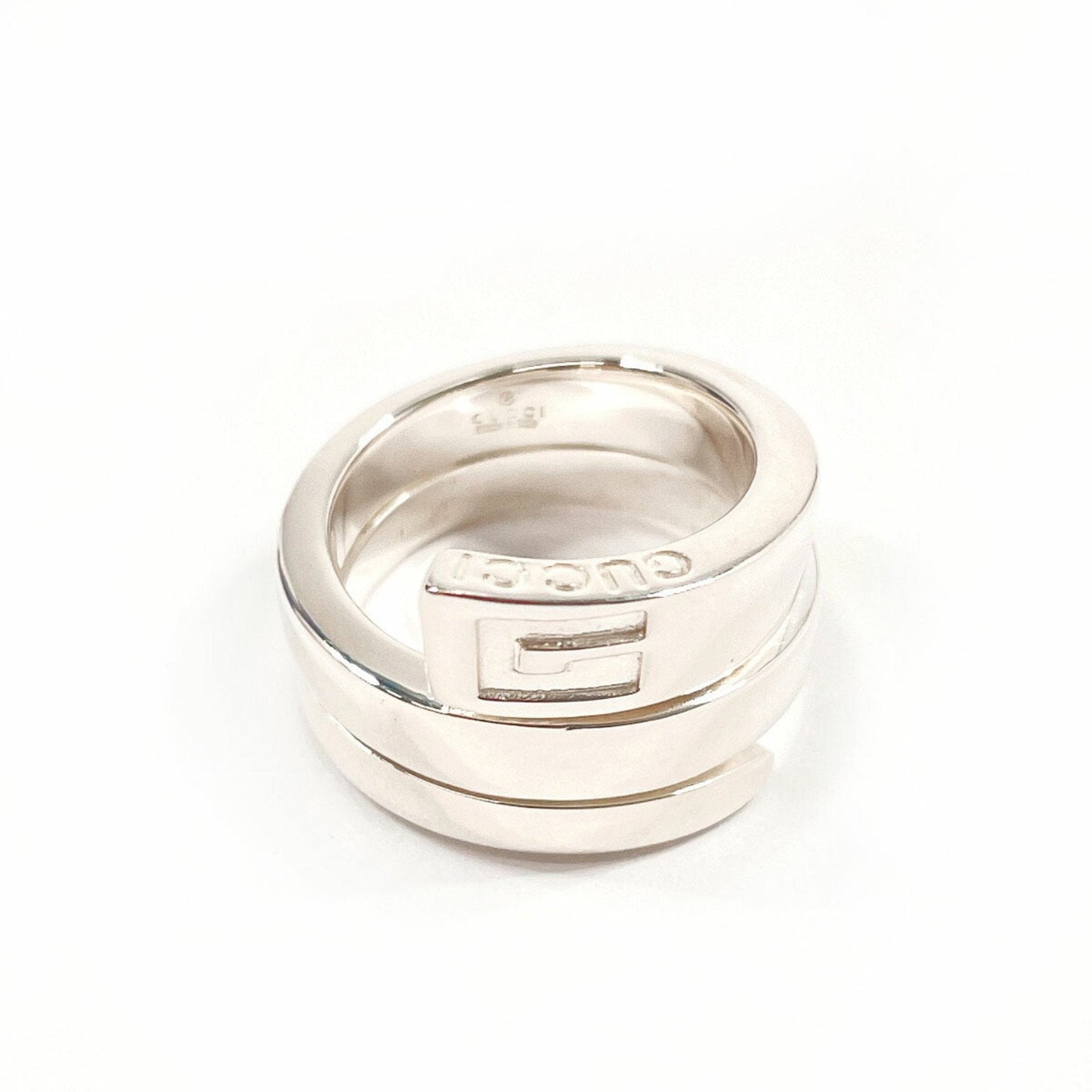 Gucci Silver Silver 925 Band Ring