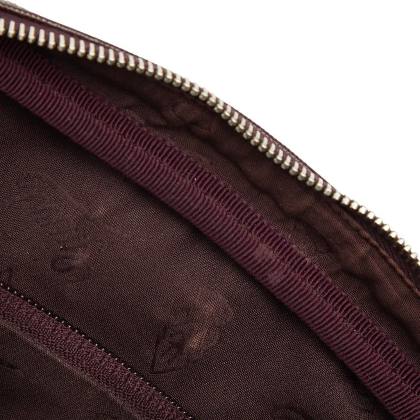 Gucci Purple Gg Imprimé Leather Shoulder Bag