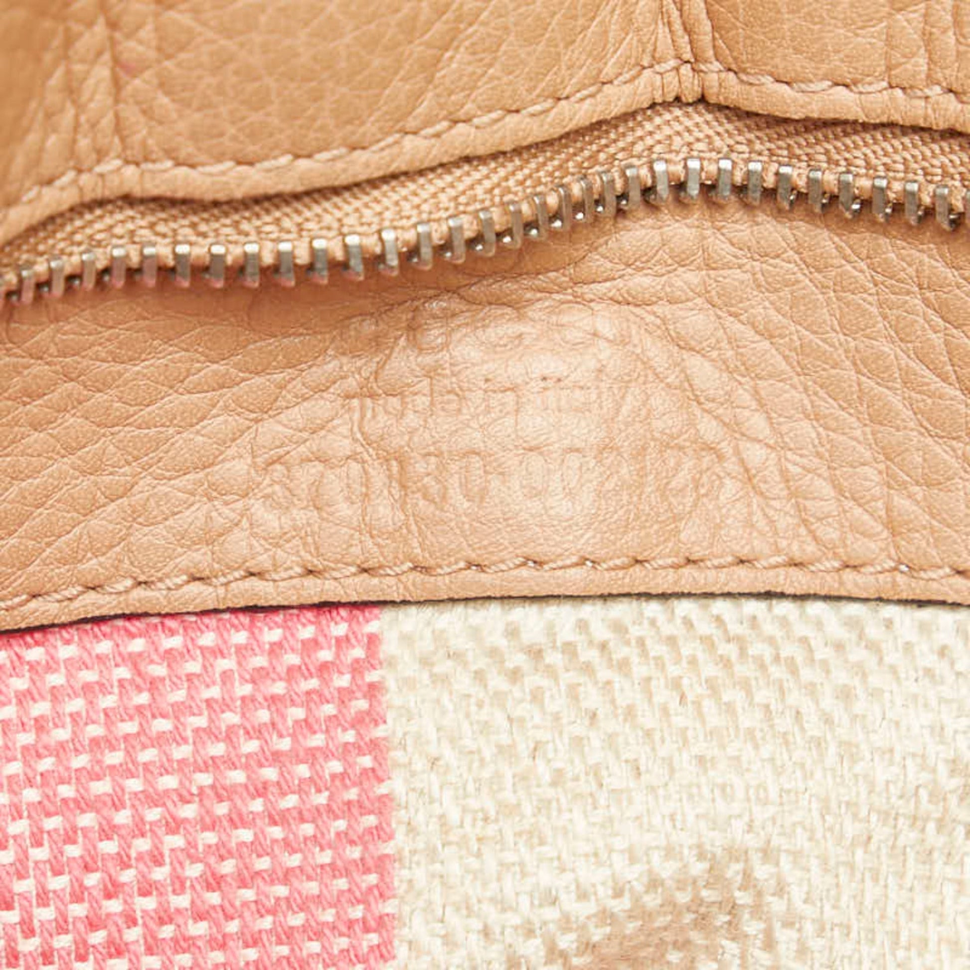 Gucci Brown Leather Shoulder Bag Tote Bag