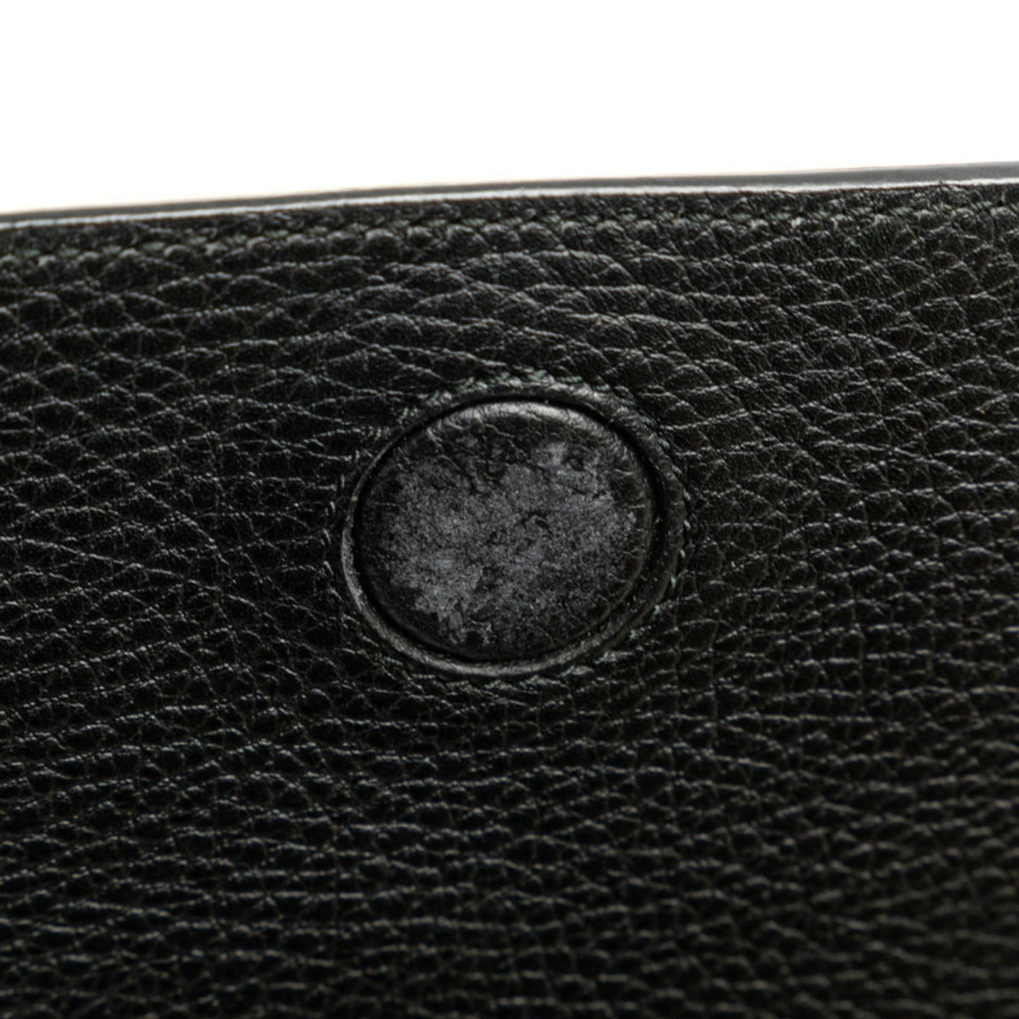 Gucci Black Leather Clutch Bag