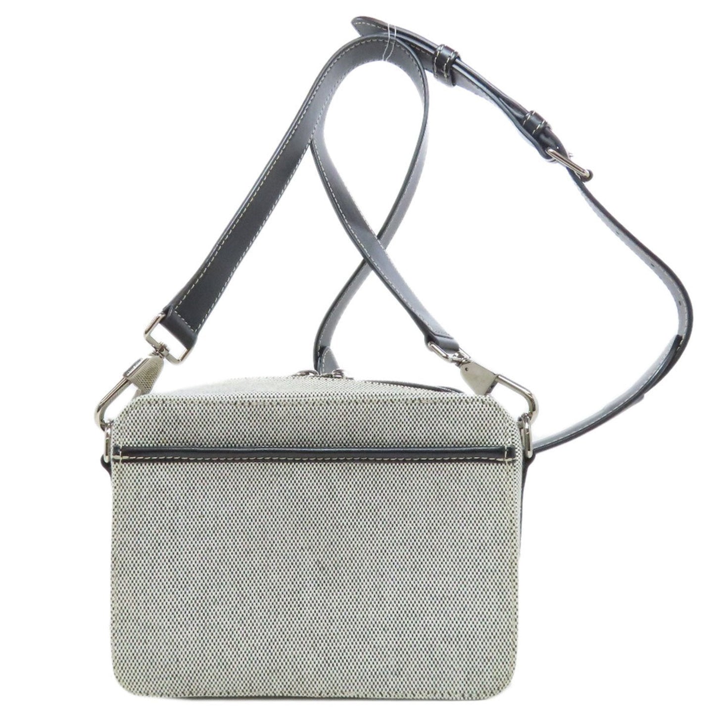 Burberry Shoulder Bag Canvas Black