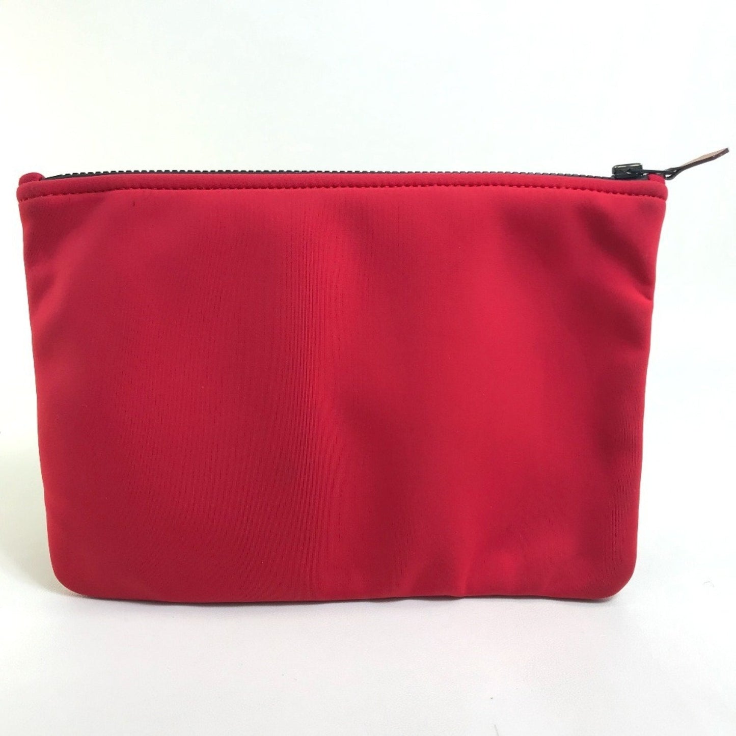 Hermes Color Polyamide Clutch Bag Pouch Red