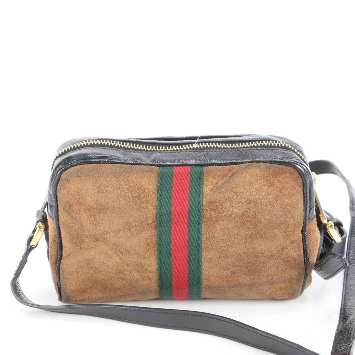 Gucci Brown Leather Shoulder Bag