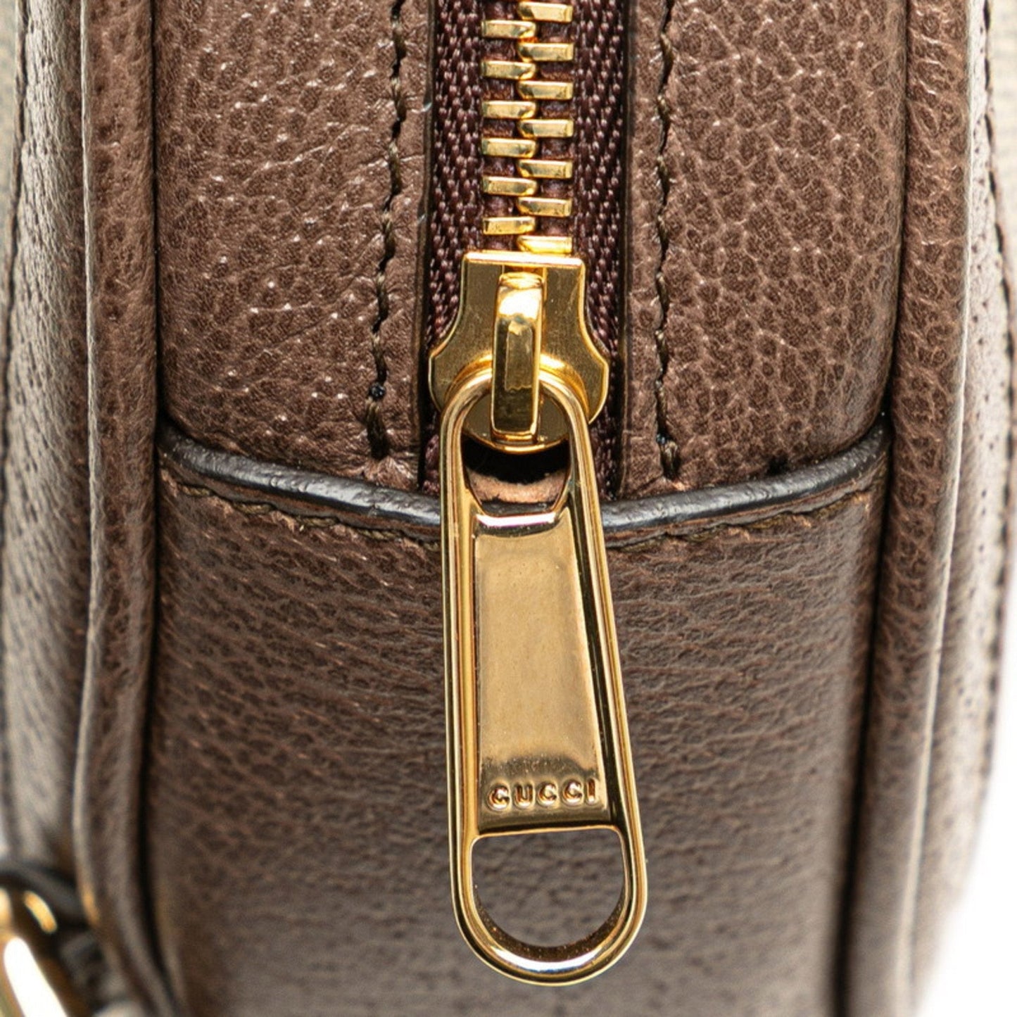 Gucci Beige Brown Pvc Leather Backpack