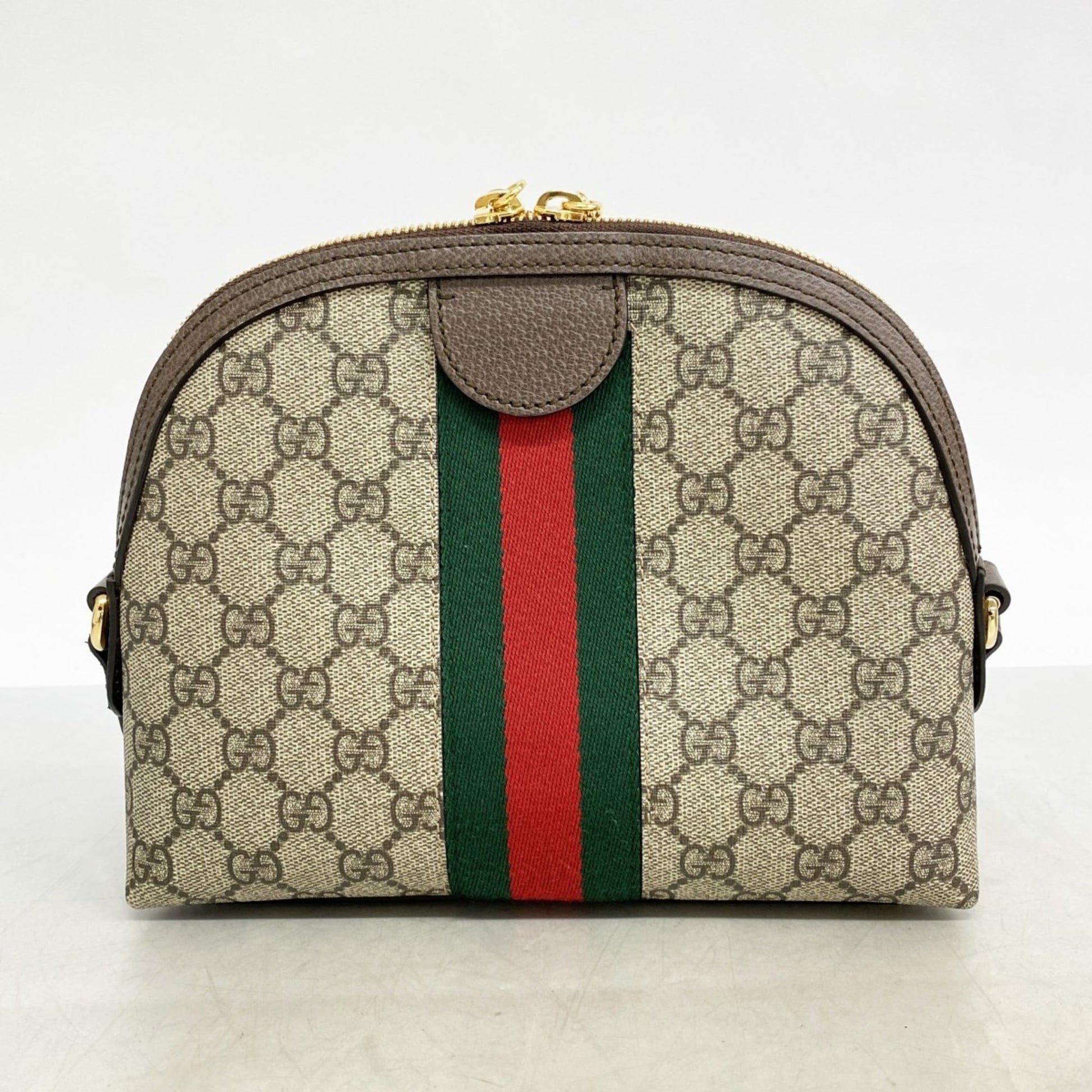 Gucci Brown Pvc Shoulder Bag