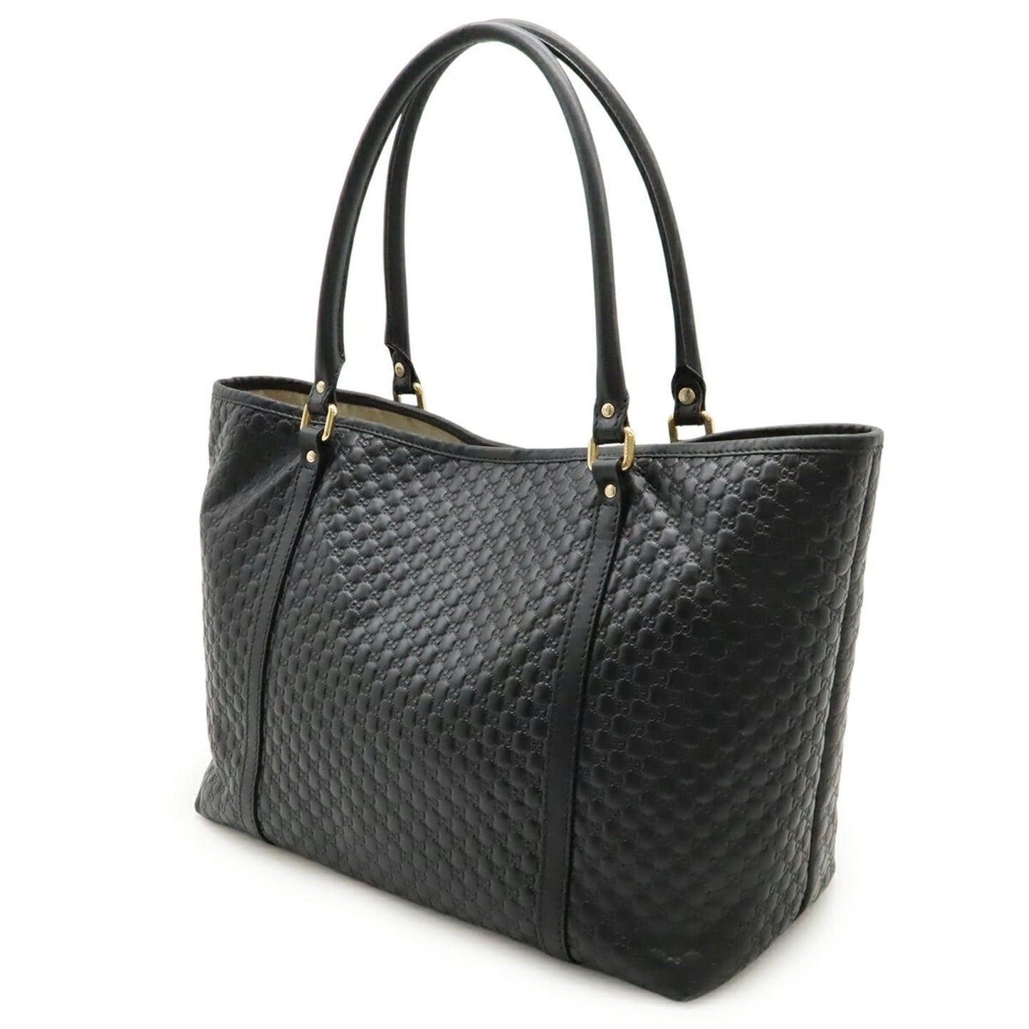 Gucci Microguccissima Black Micro Gg Leather Shoulder Bag Tote Bag