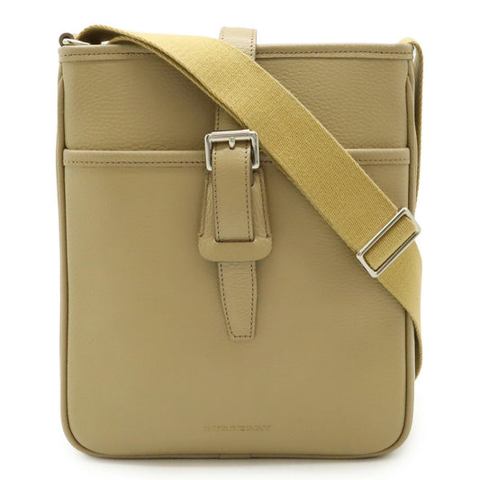 Burberry Sand Shoulder Bag Leather Beige