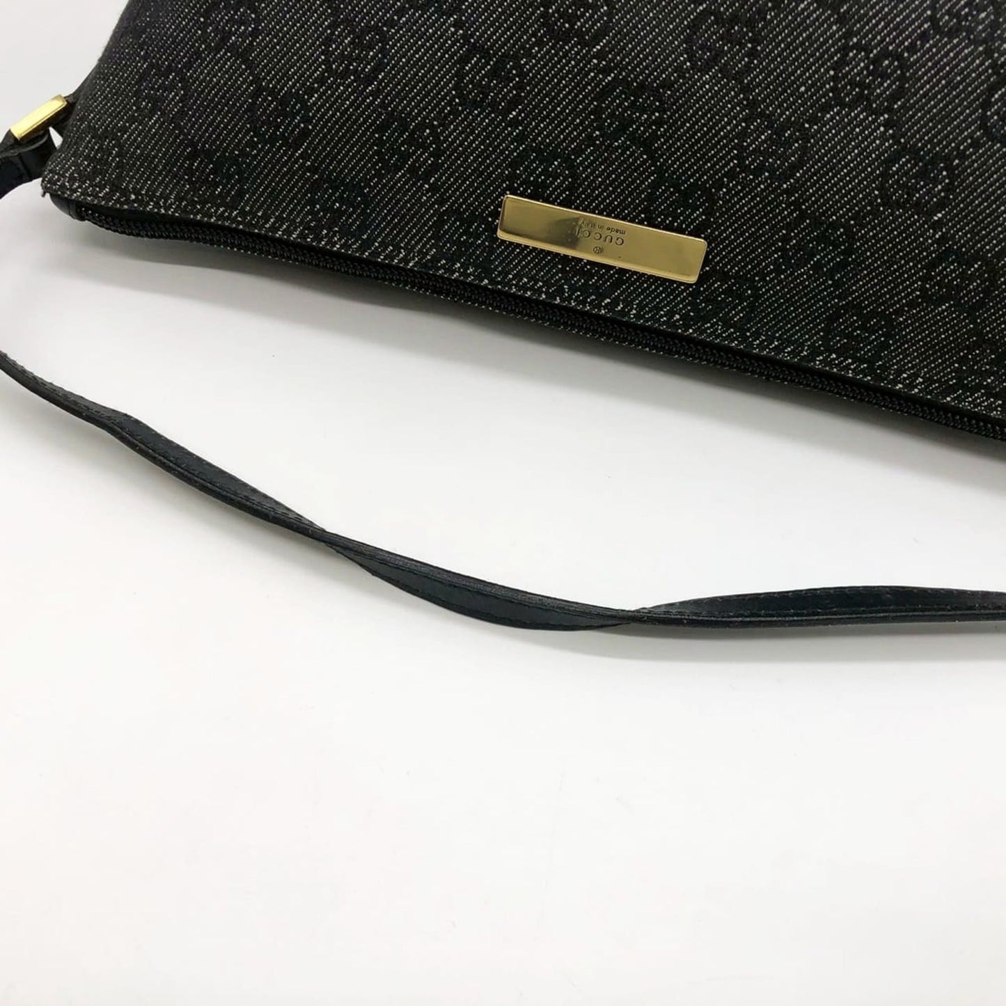 Gucci Black Canvas Handbag