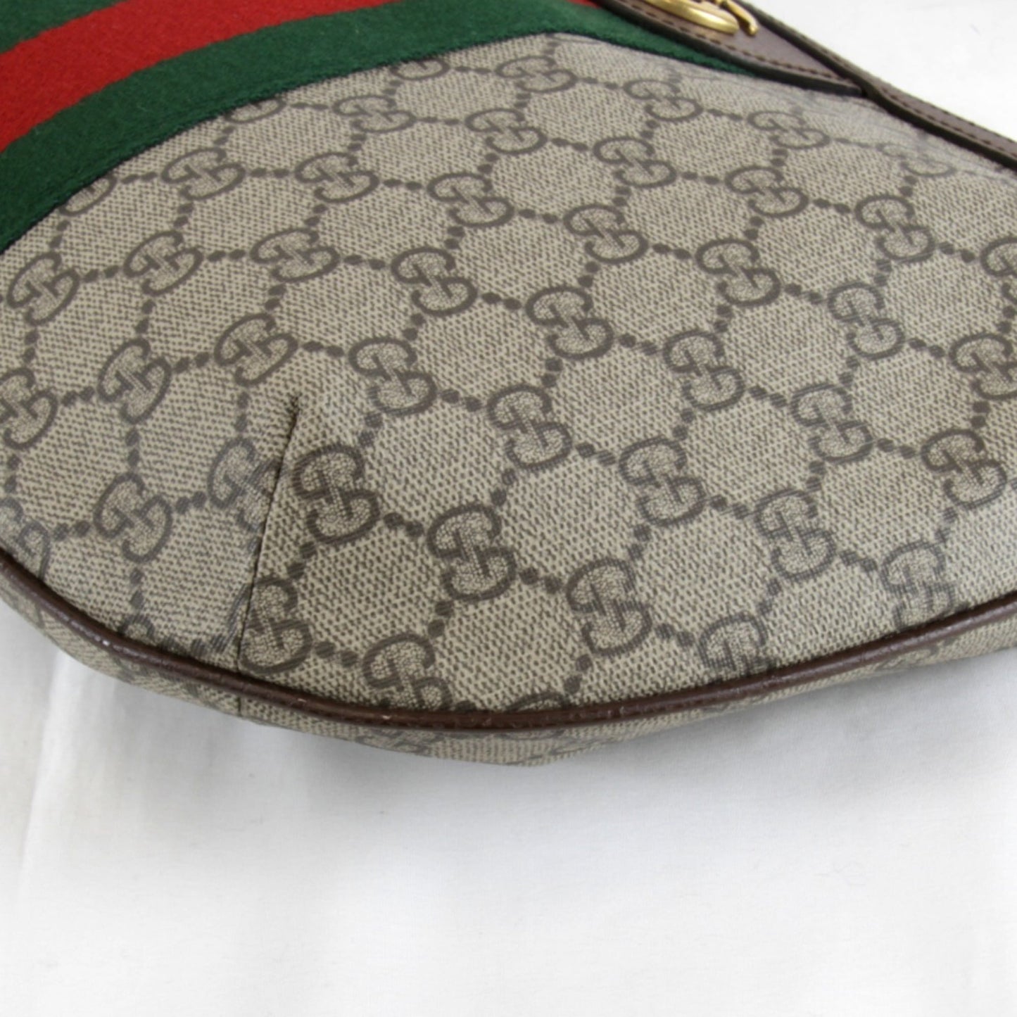 Gucci Ophidia Brown Gg Supreme Shoulder Bag