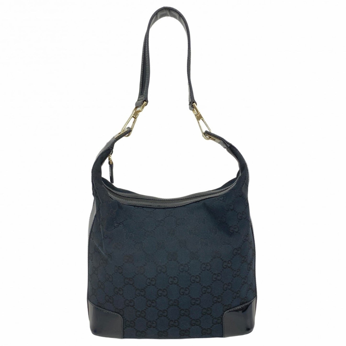 Gucci Black Canvas Shoulder Bag