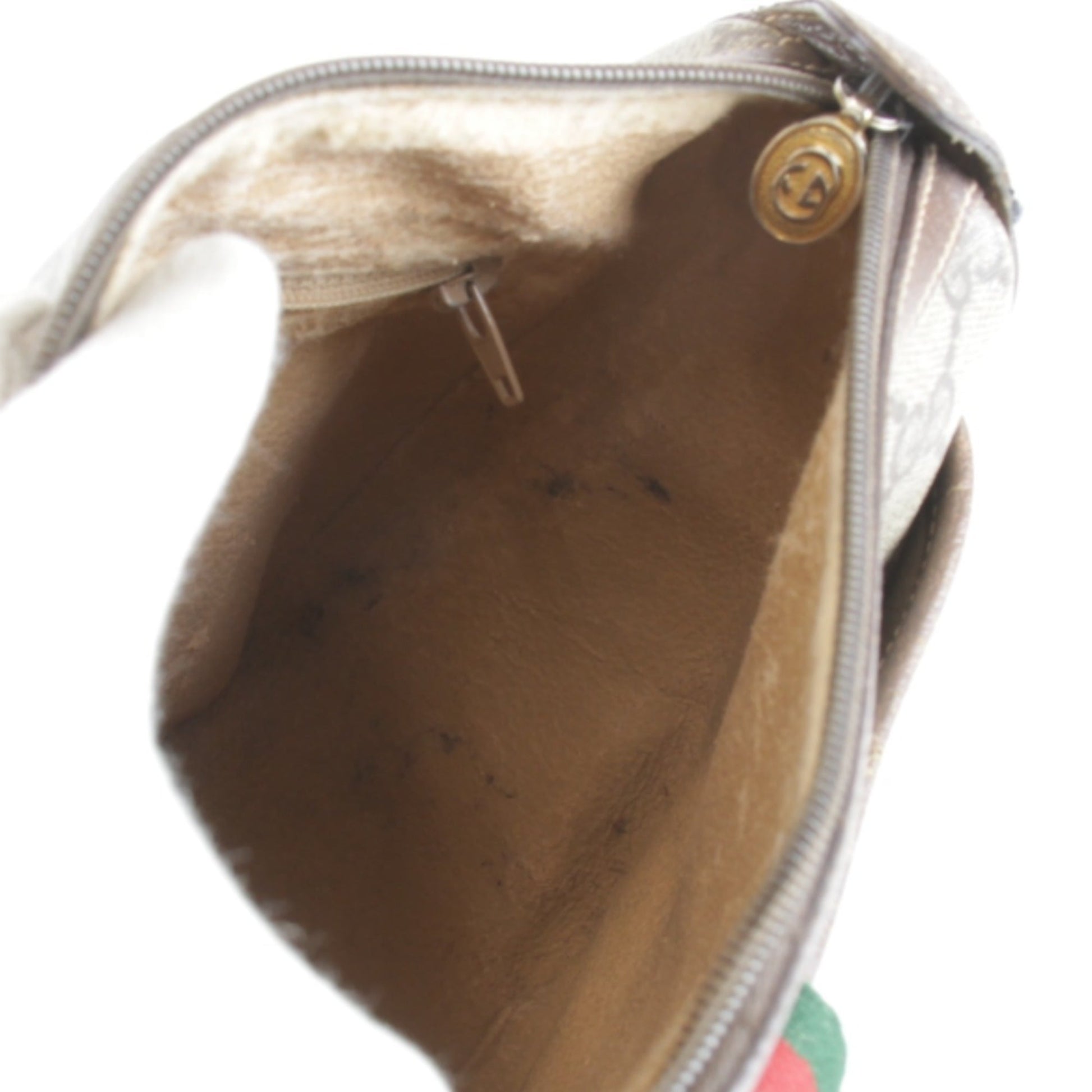 Gucci Brown Gg Supreme Shoulder Bag