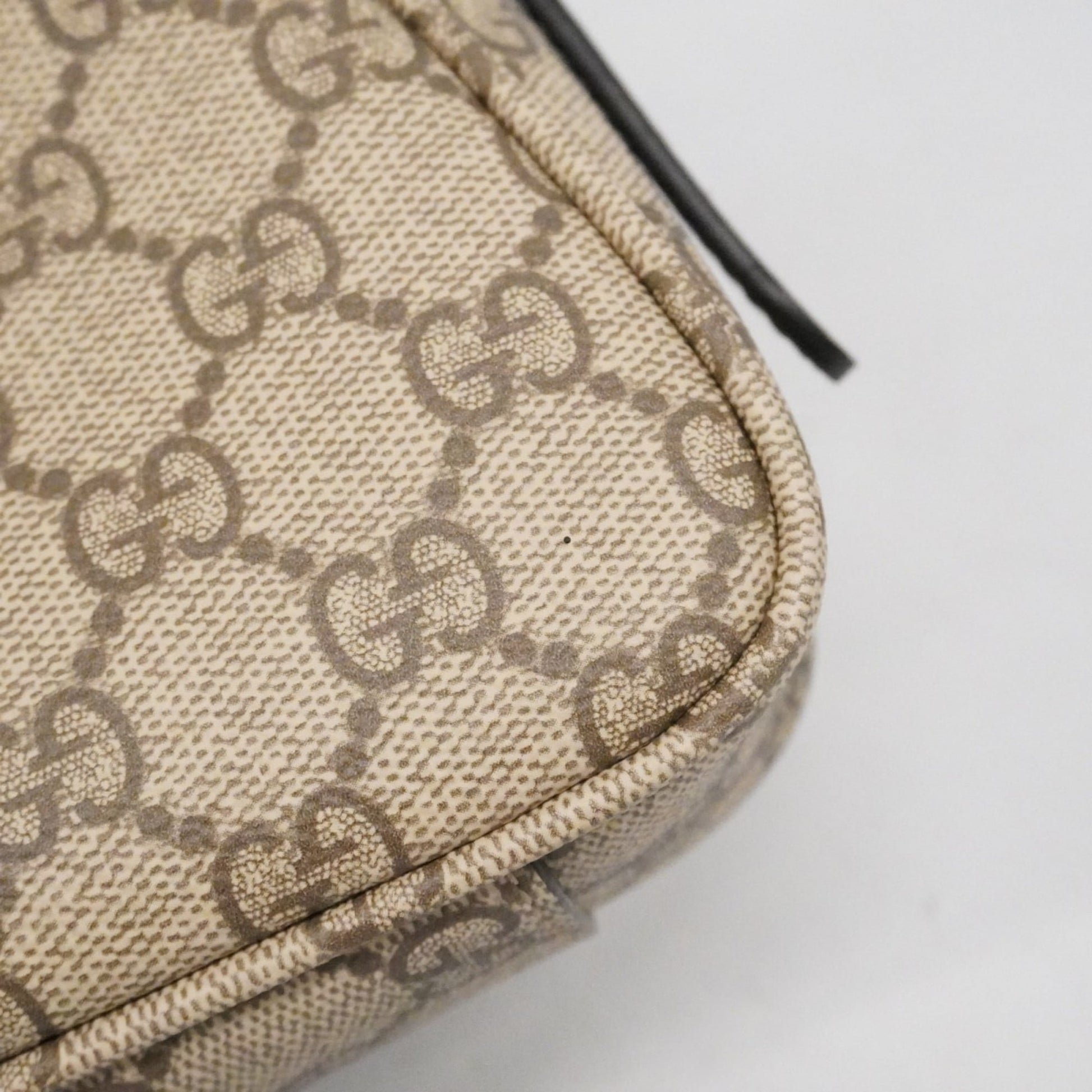 Gucci Black Brown Pvc Handbag