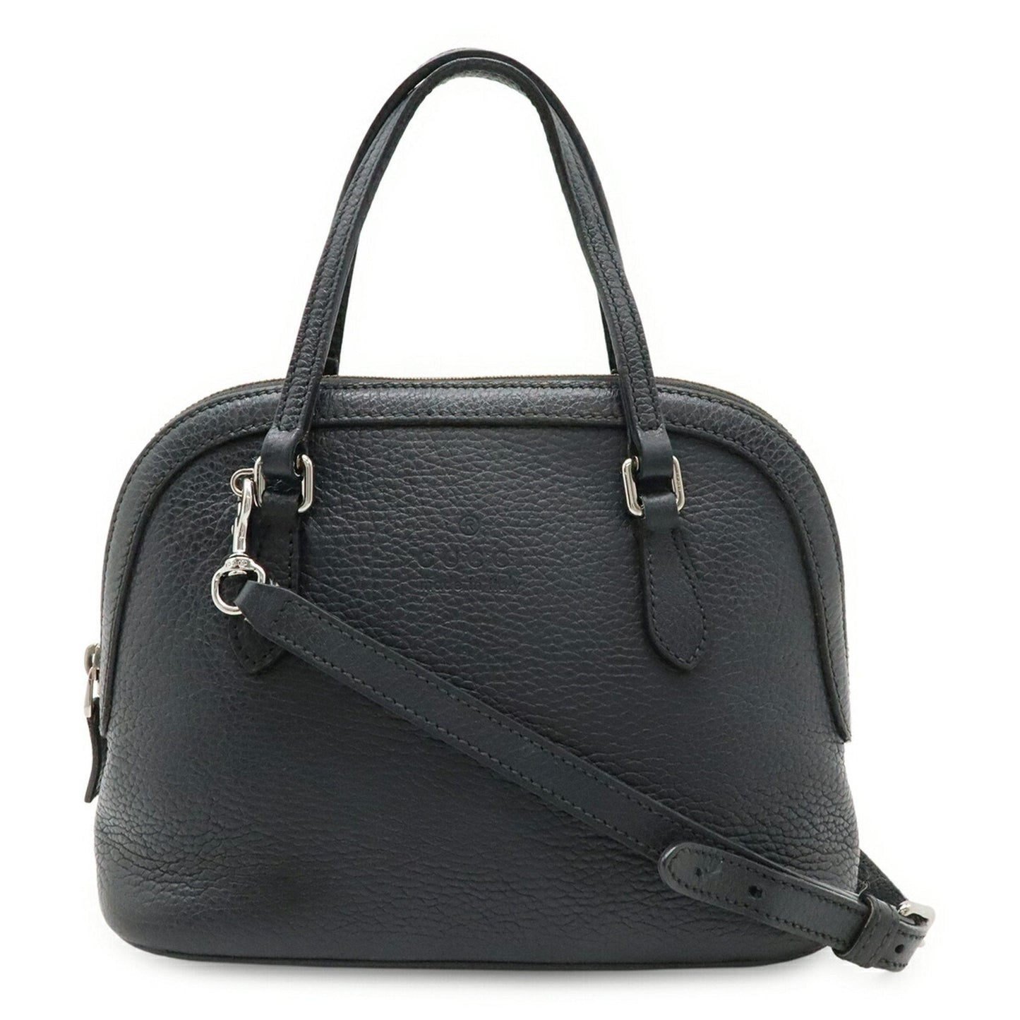 Gucci Black Leather Handbag Shoulder Bag