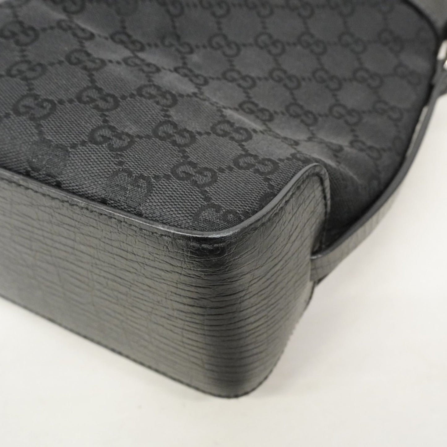 Gucci Black Canvas Handbag