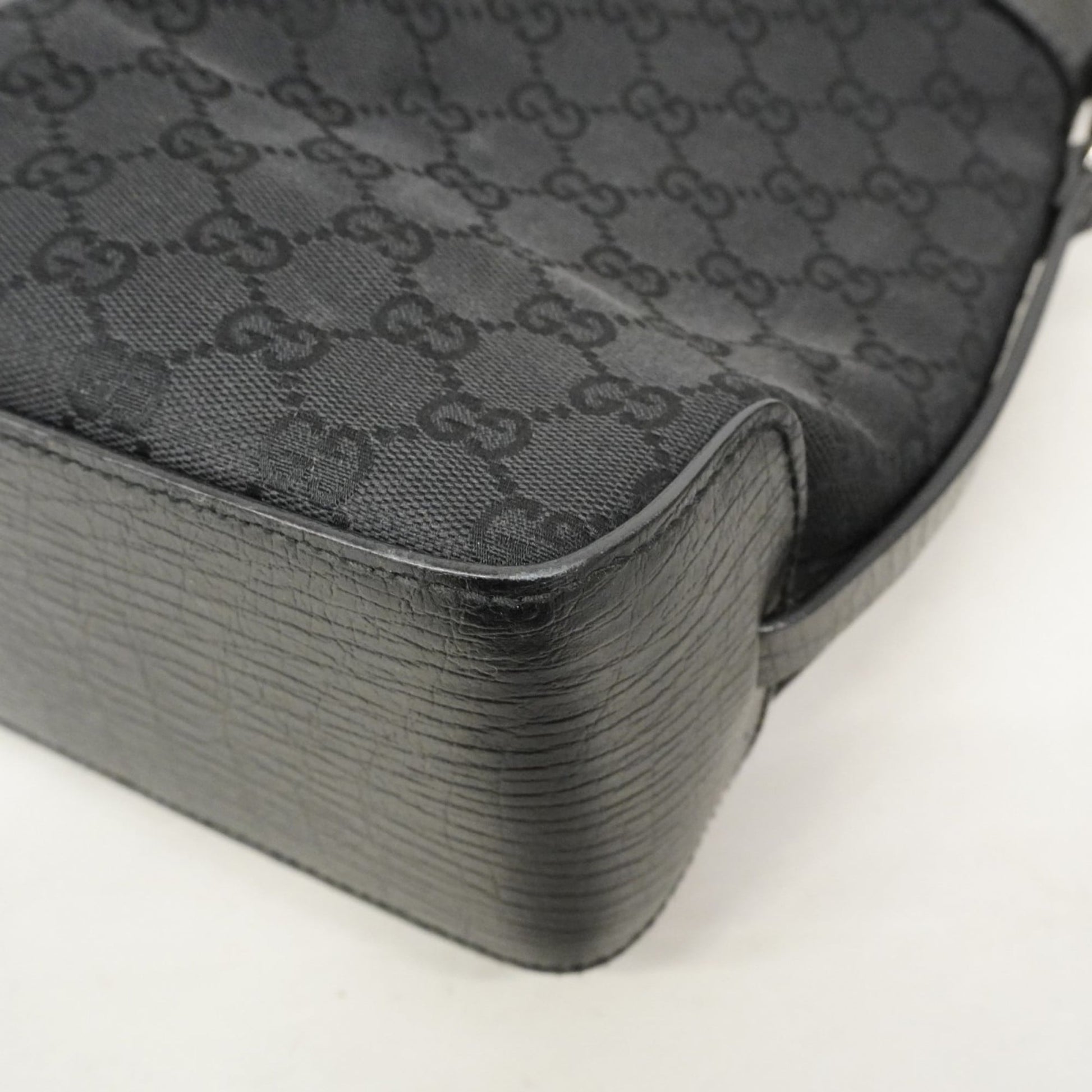 Gucci Black Canvas Handbag