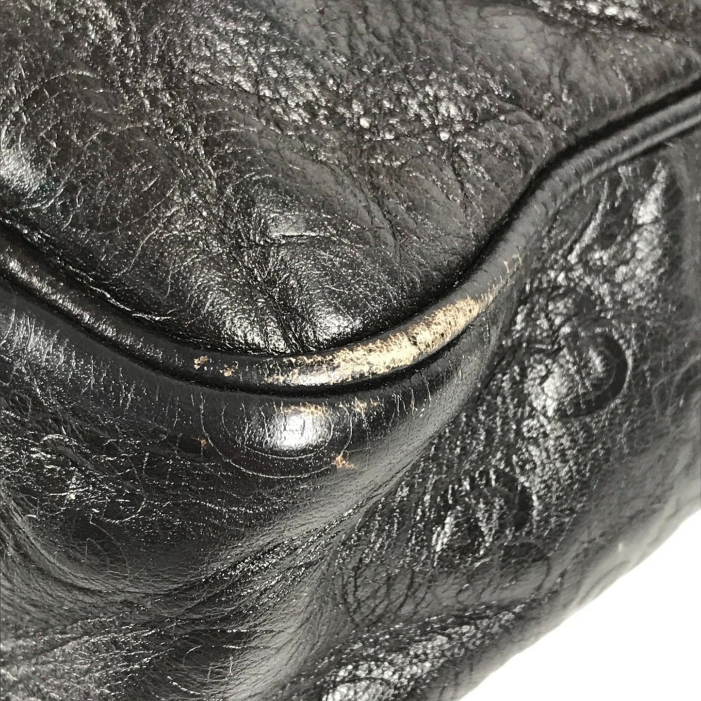 Gucci Brown Leather Pochette Shoulder Bag