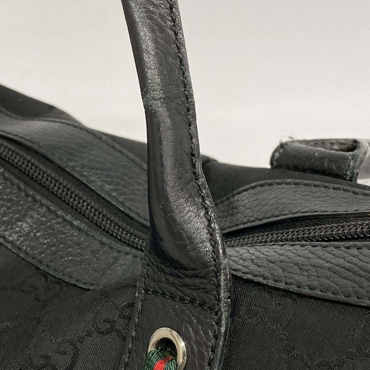 Gucci Black Nylon Handbag