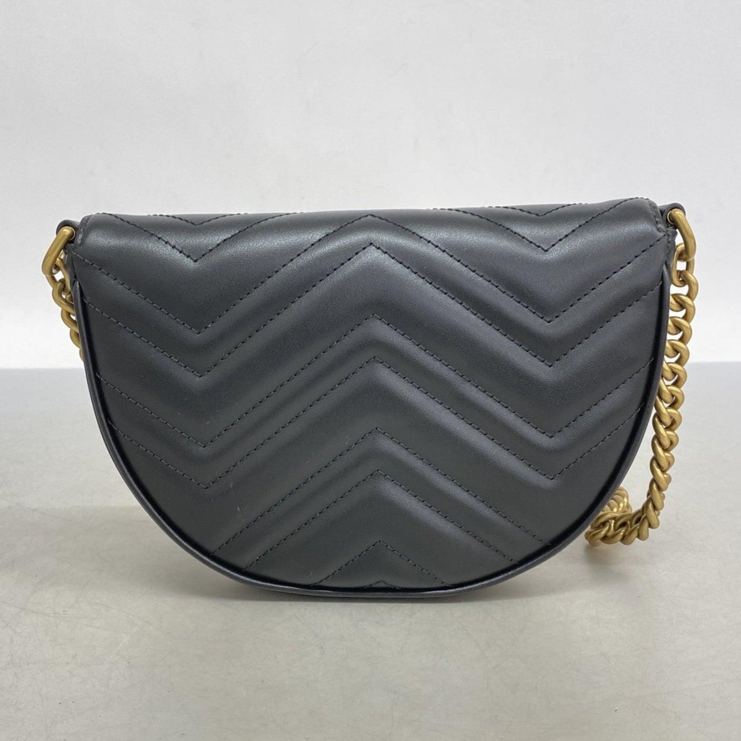 Gucci Black Leather Shoulder Bag
