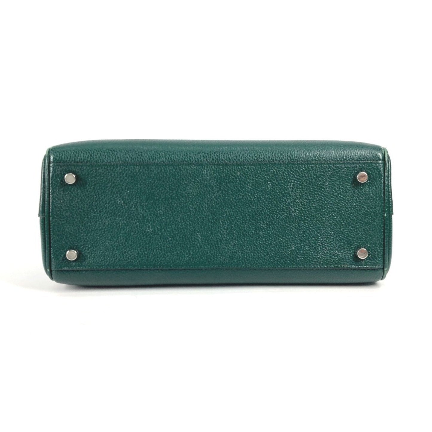 Gucci Green Leather Handbag Shoulder Bag
