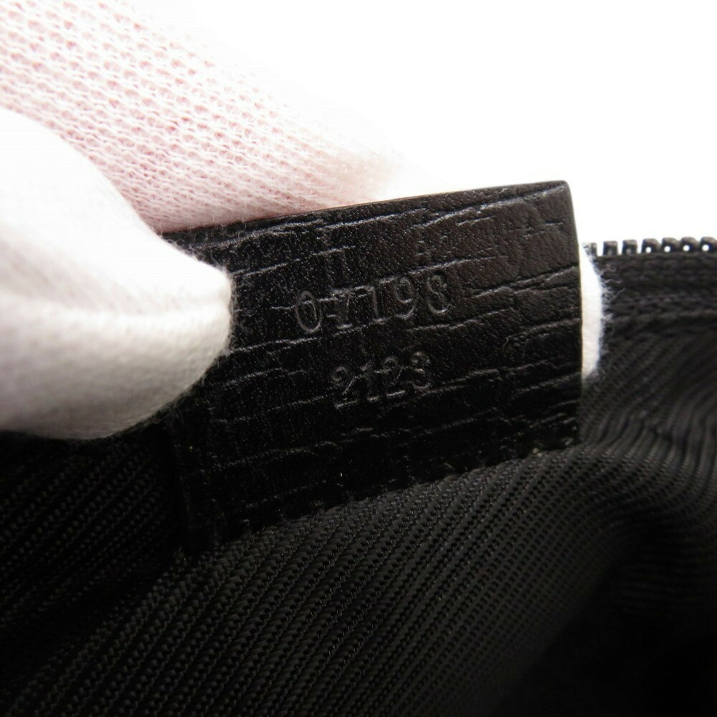 Gucci Gg Canvas Black Gg Canvas Handbag Pouch
