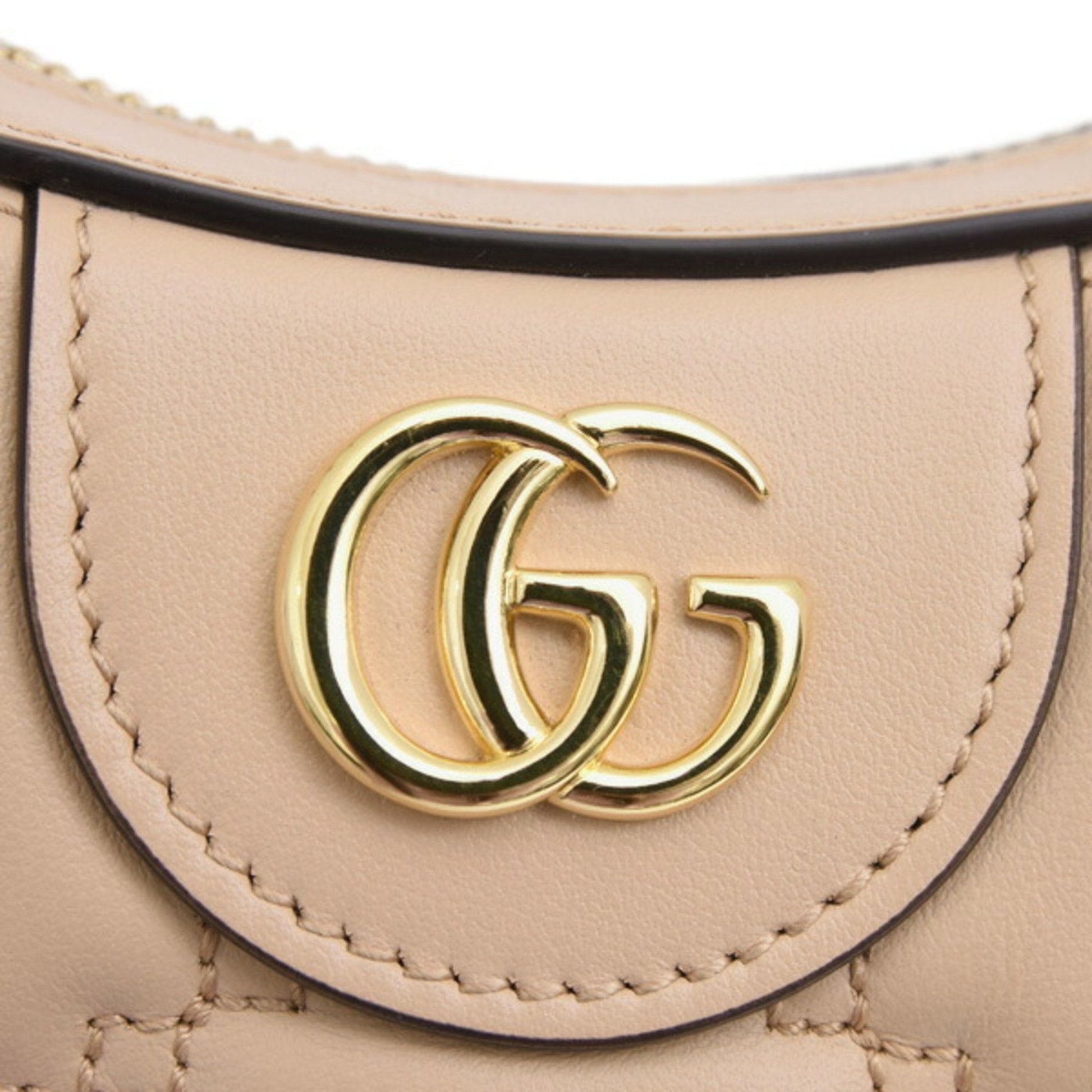 Gucci Beige Leather Handbag Shoulder Bag