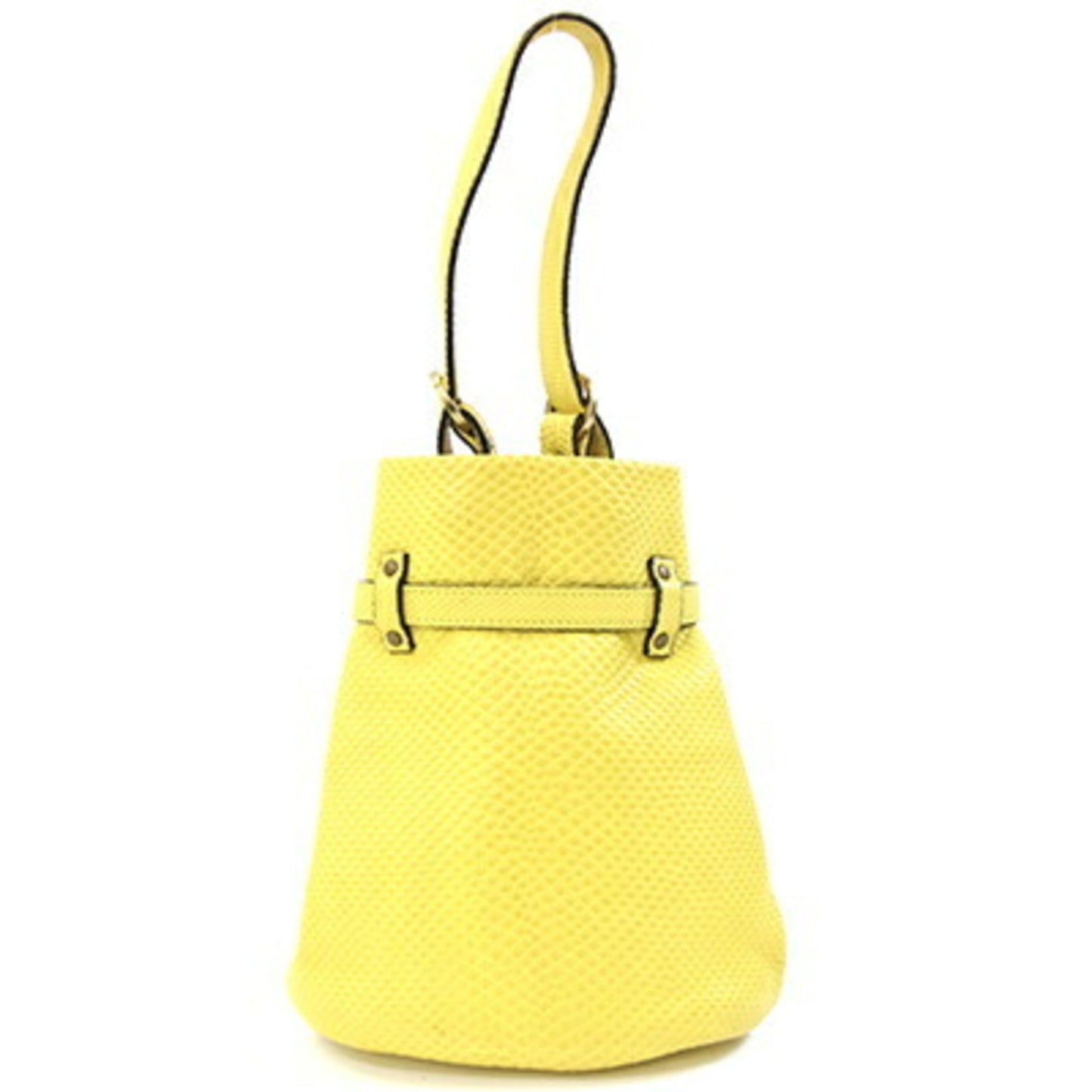 Gucci Yellow Leather Handbag