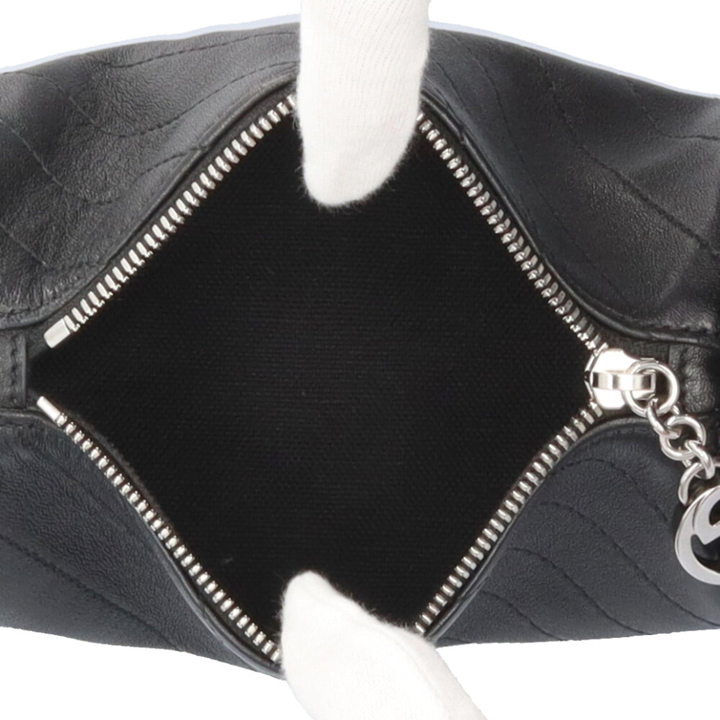 Gucci Black Leather Shoulder Bag