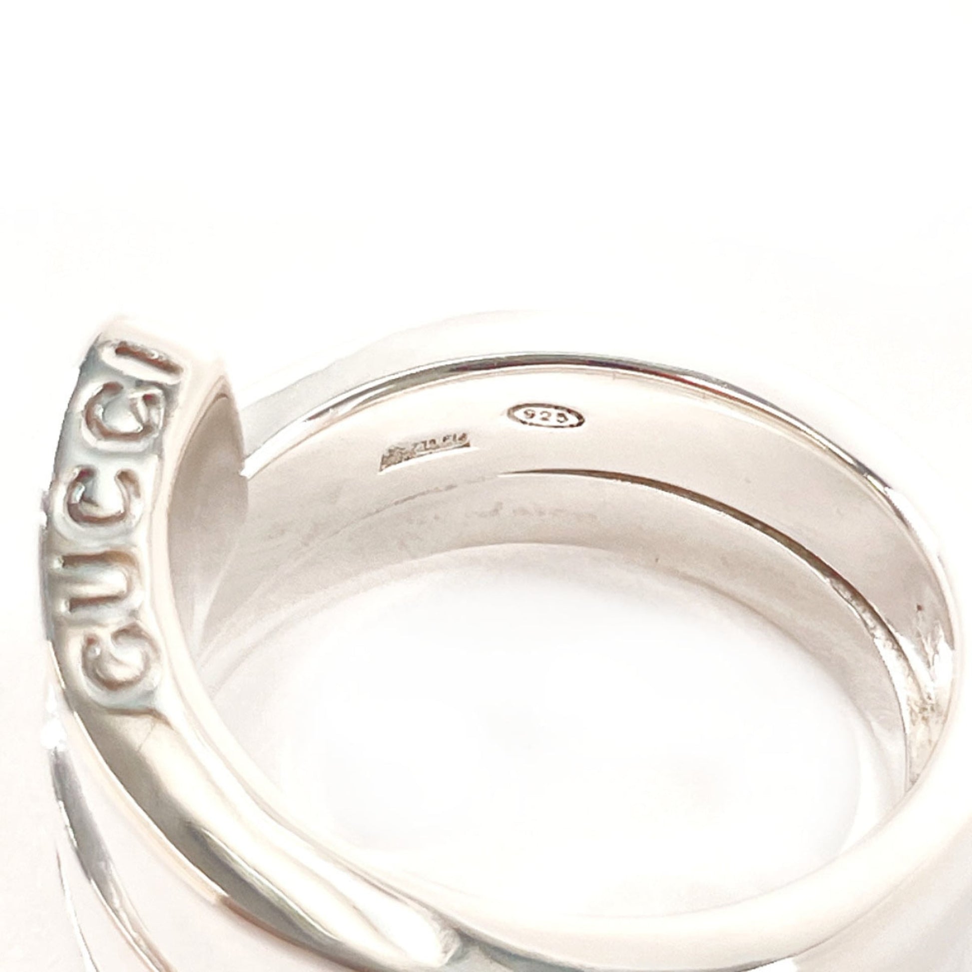 Gucci Silver Silver 925 Band Ring
