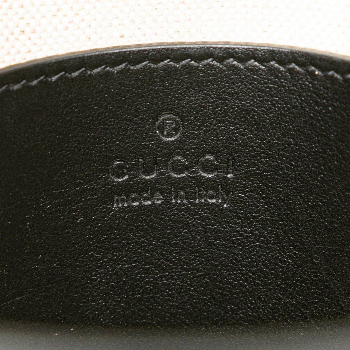 Gucci Black Leather Handbag Shoulder Bag