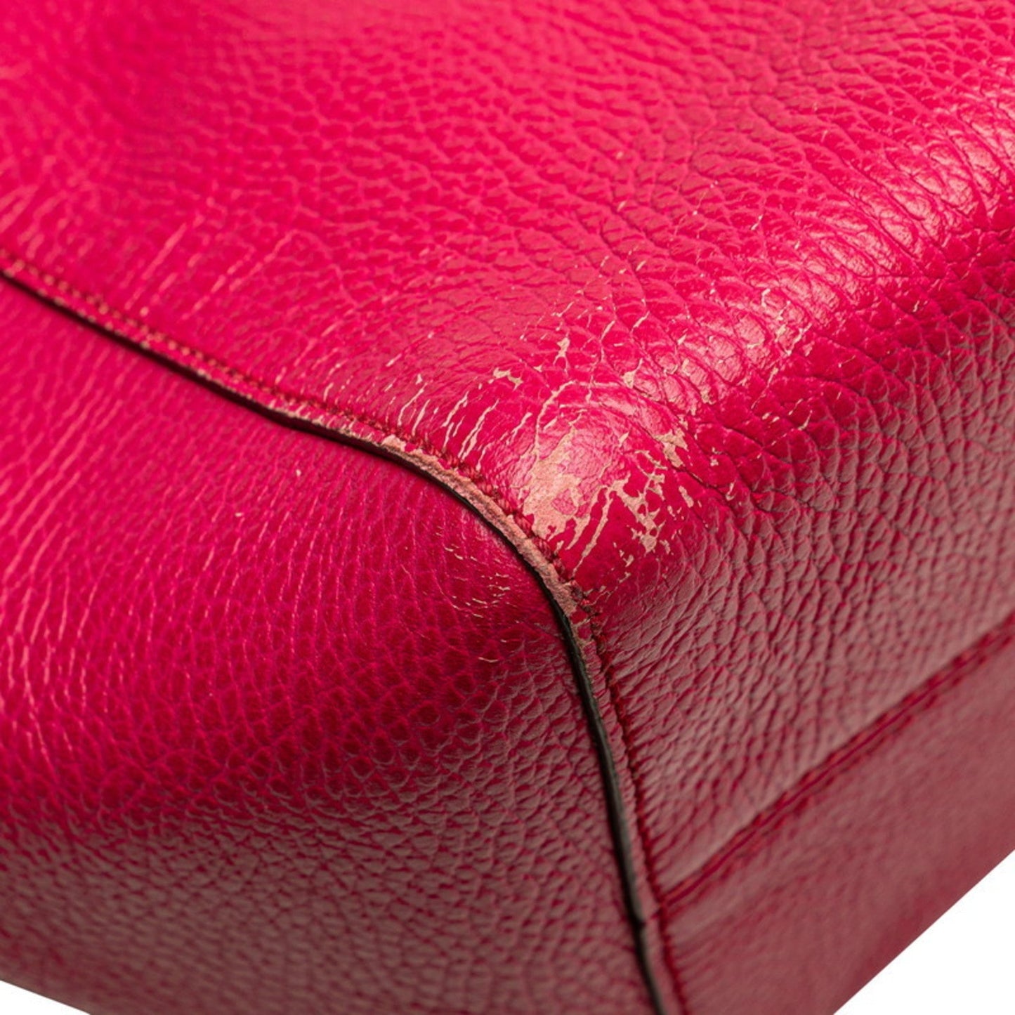 Gucci Gucci Swing Pink Leather Shoulder Bag Tote Bag