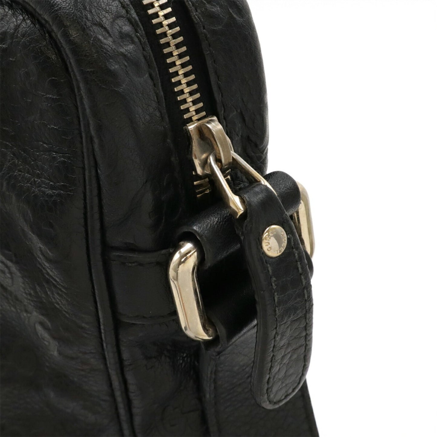 Gucci Black Leather Shoulder Bag