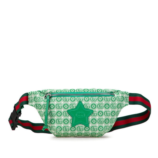Gucci Green Canvas Fanny Pack