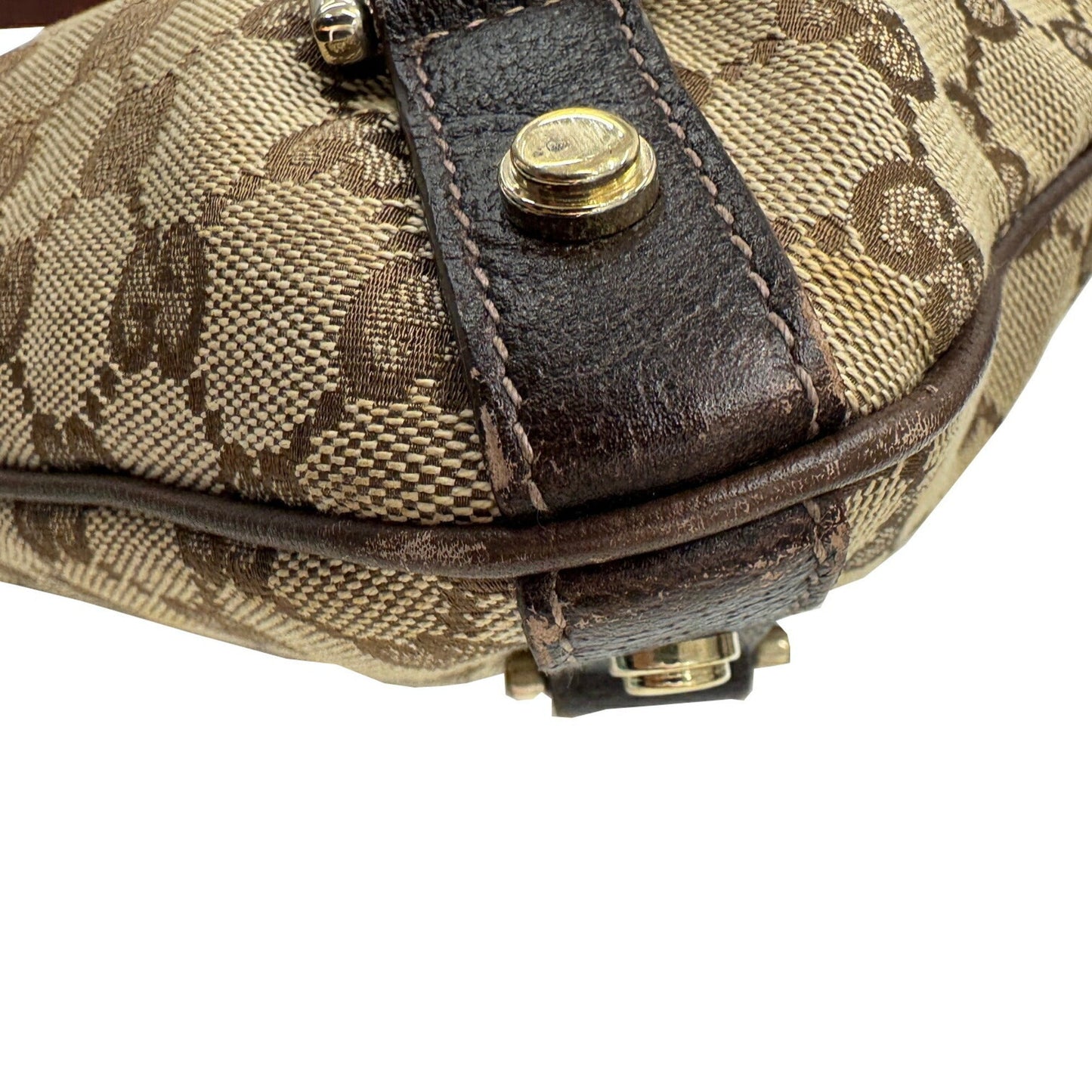 Gucci Gg Canvas Brown Gg Canvas Shoulder Bag