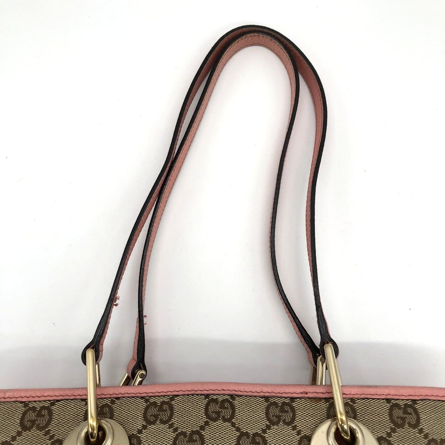 Gucci Beige Gg Canvas Tote Bag