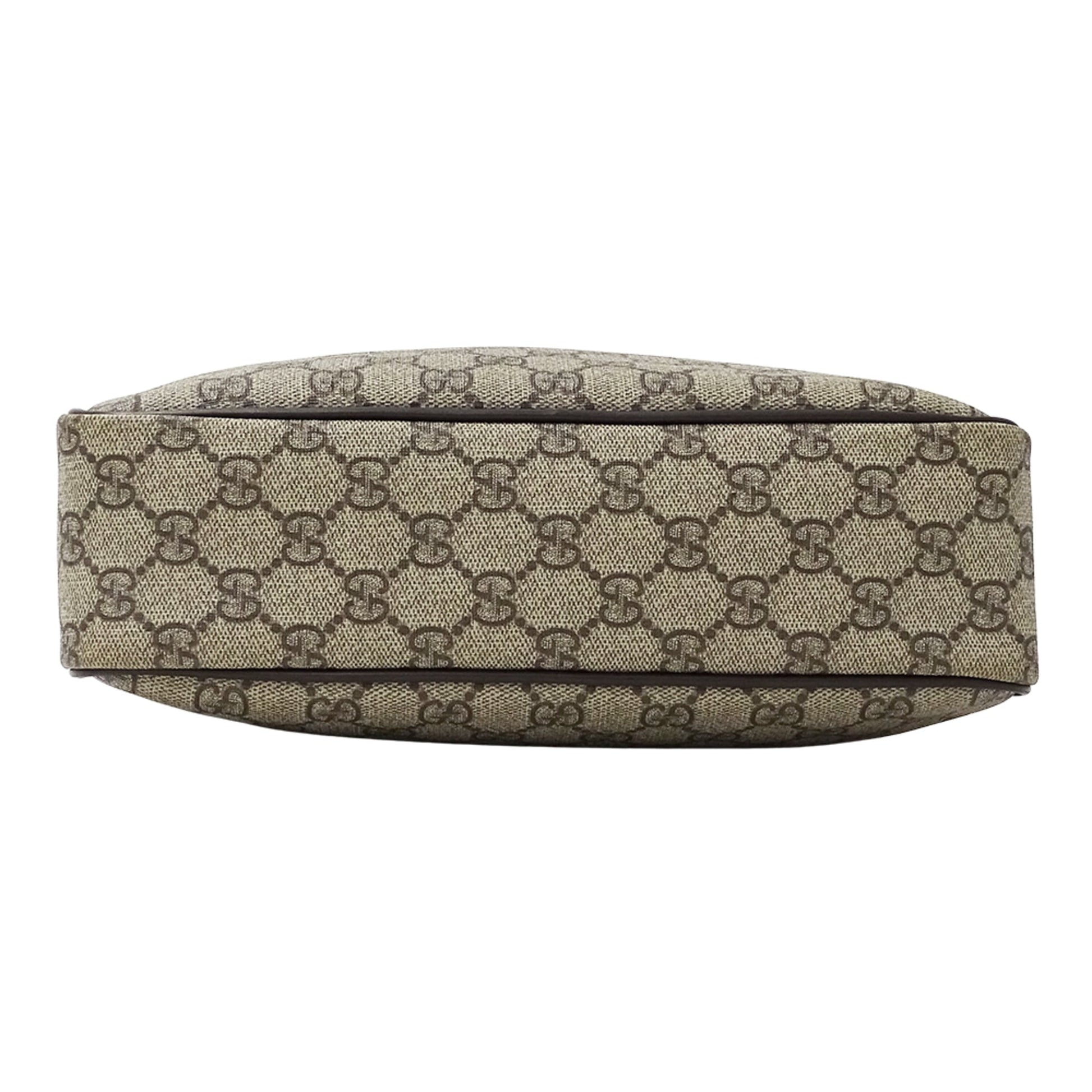 Gucci Beige Brown Gg Supreme Shoulder Bag