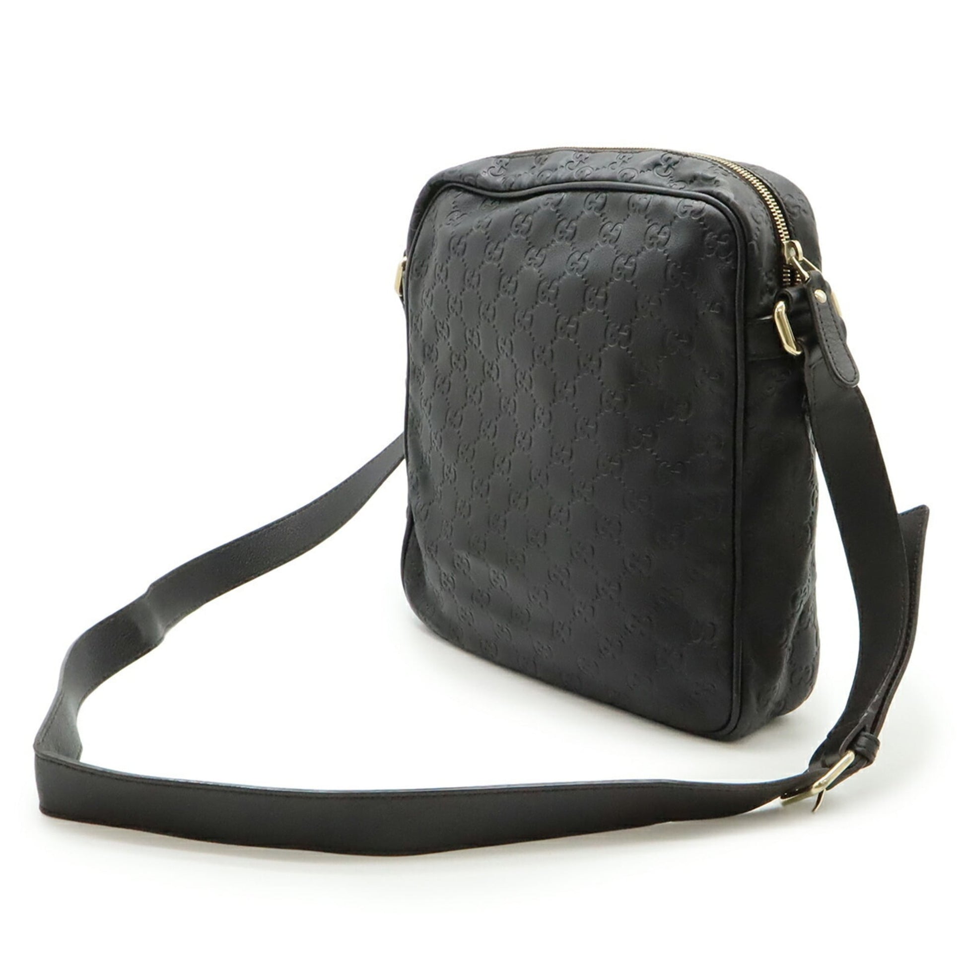 Gucci Brown Dark Brown Leather Shoulder Bag