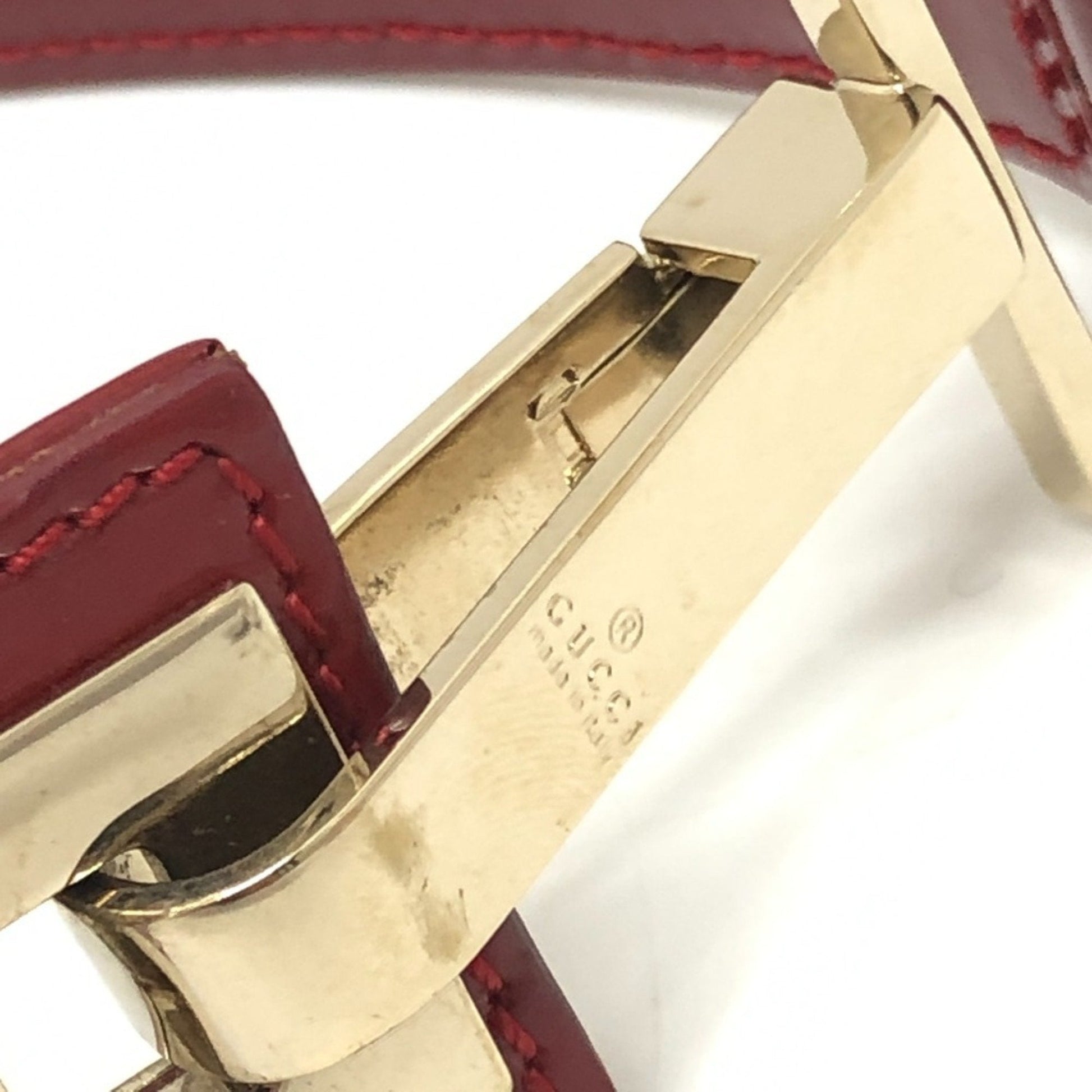 Gucci Gg Canvas Red Color Gg Canvas Handbag Shoulder Bag