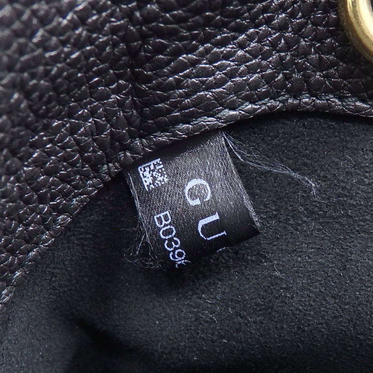 Gucci Black Leather Handbag