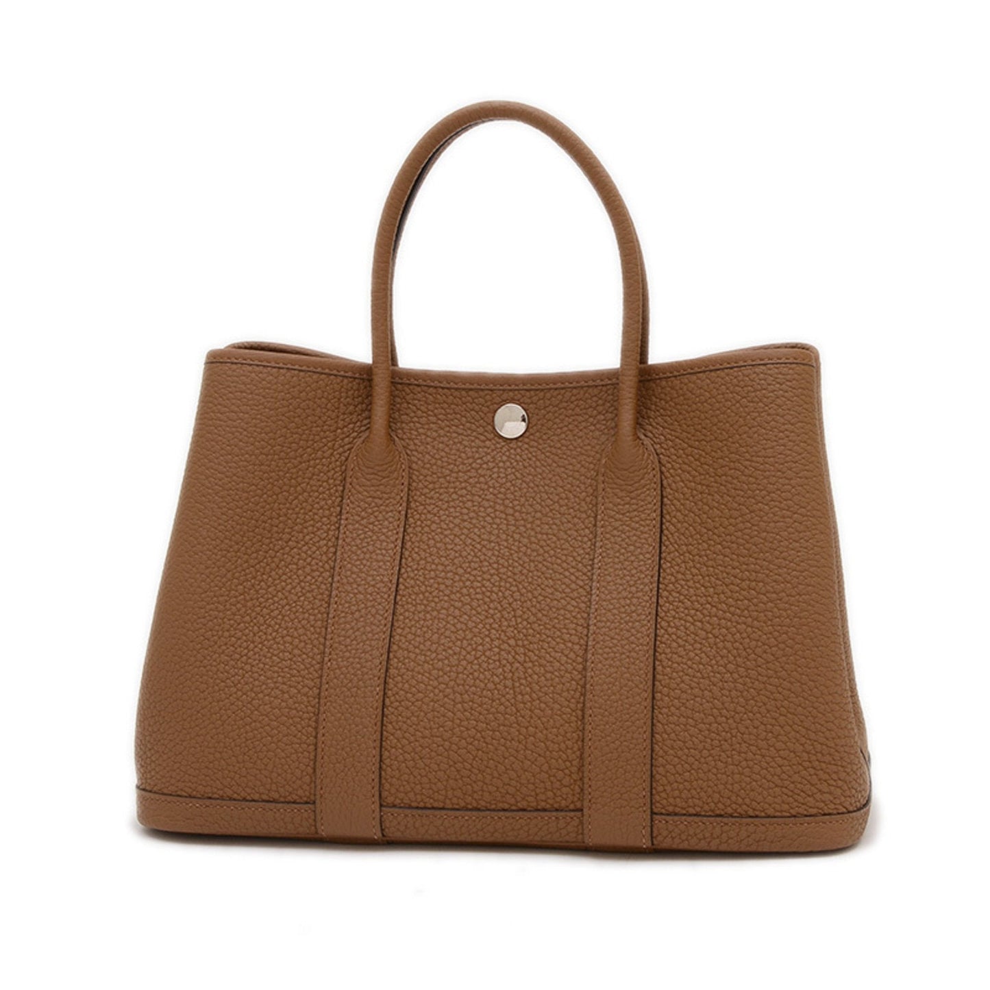 Hermes Garden Alezan Negonda Tote Bag Leather