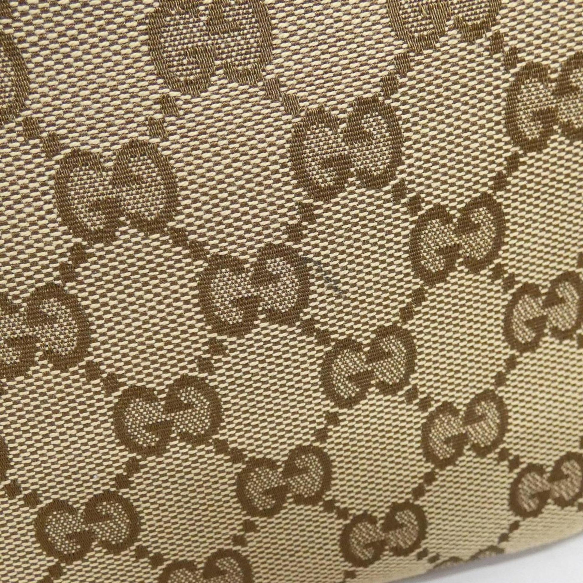 Gucci Beige Brown Gg Canvas Handbag